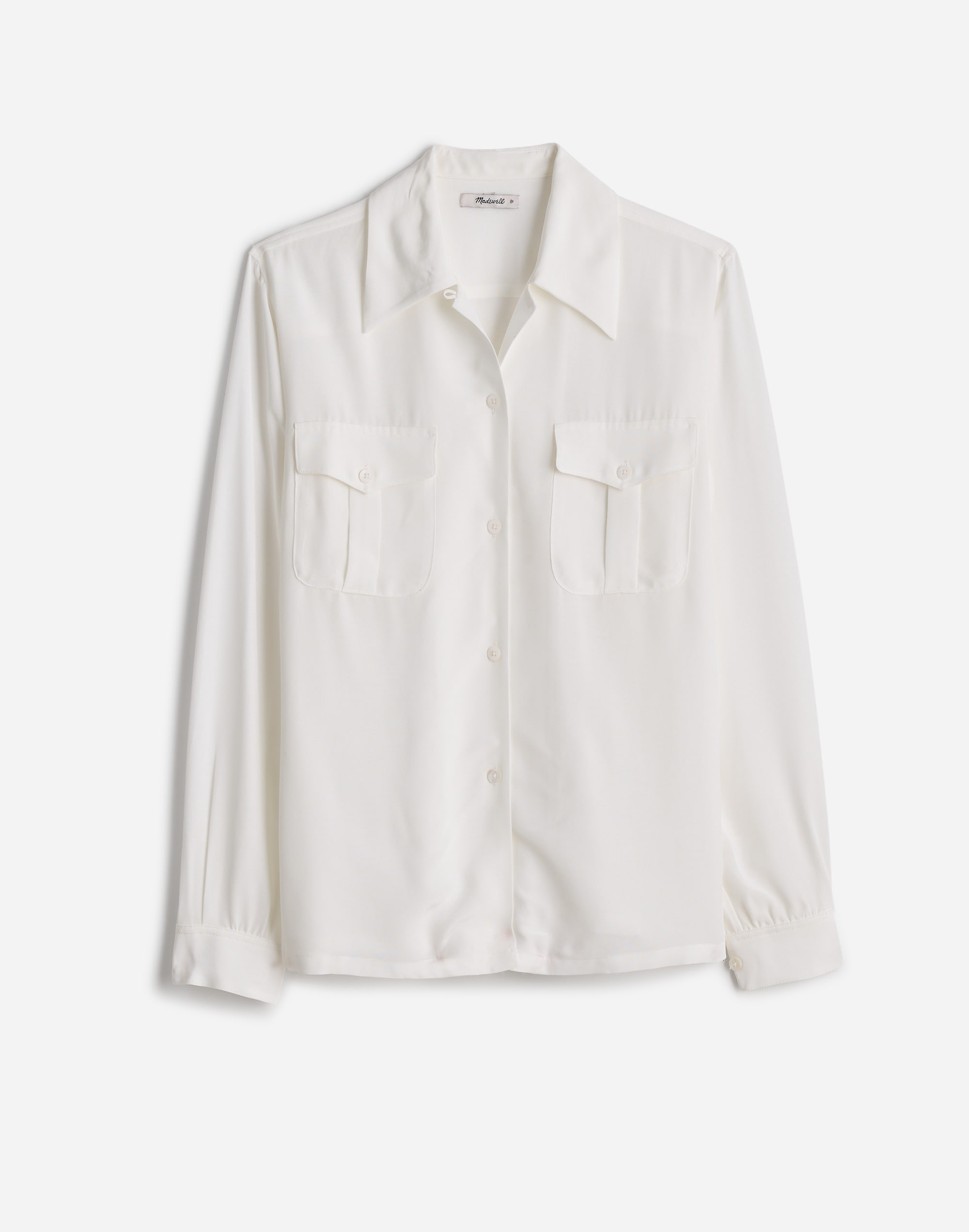 Alexa Chung for Madewell Pleat-Pocket Button-Up Shirt |