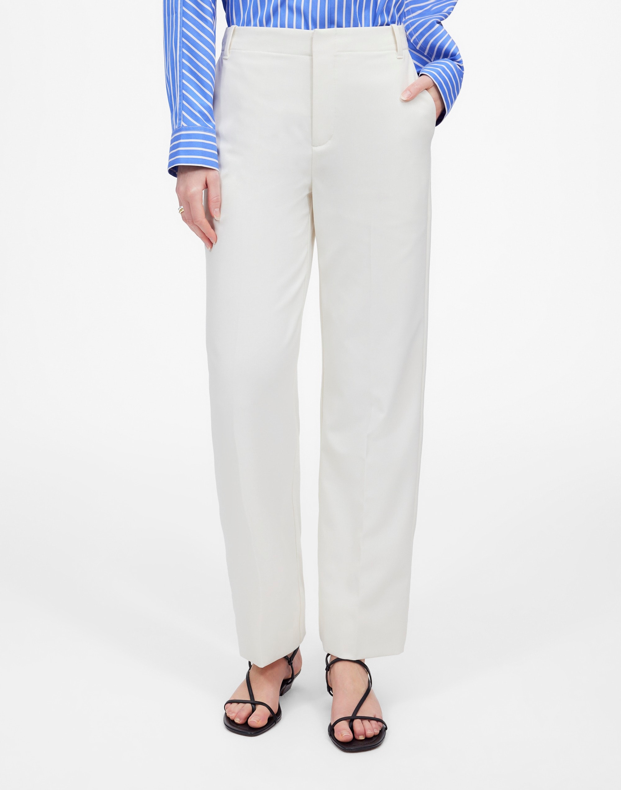 Classic Straight Trousers | Madewell