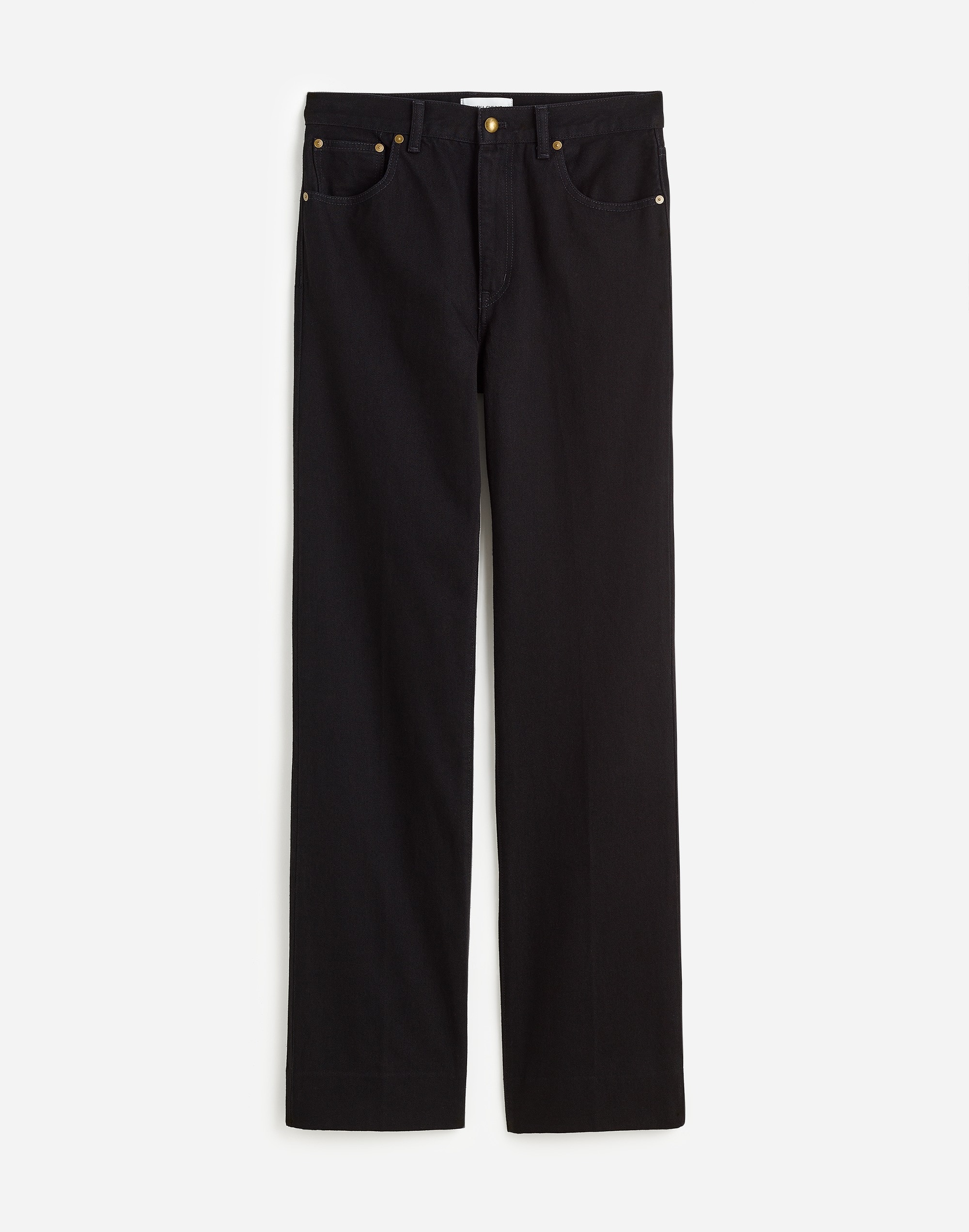 Alexa Chung for Madewell High-Rise Straight Jean Outridge Wash |