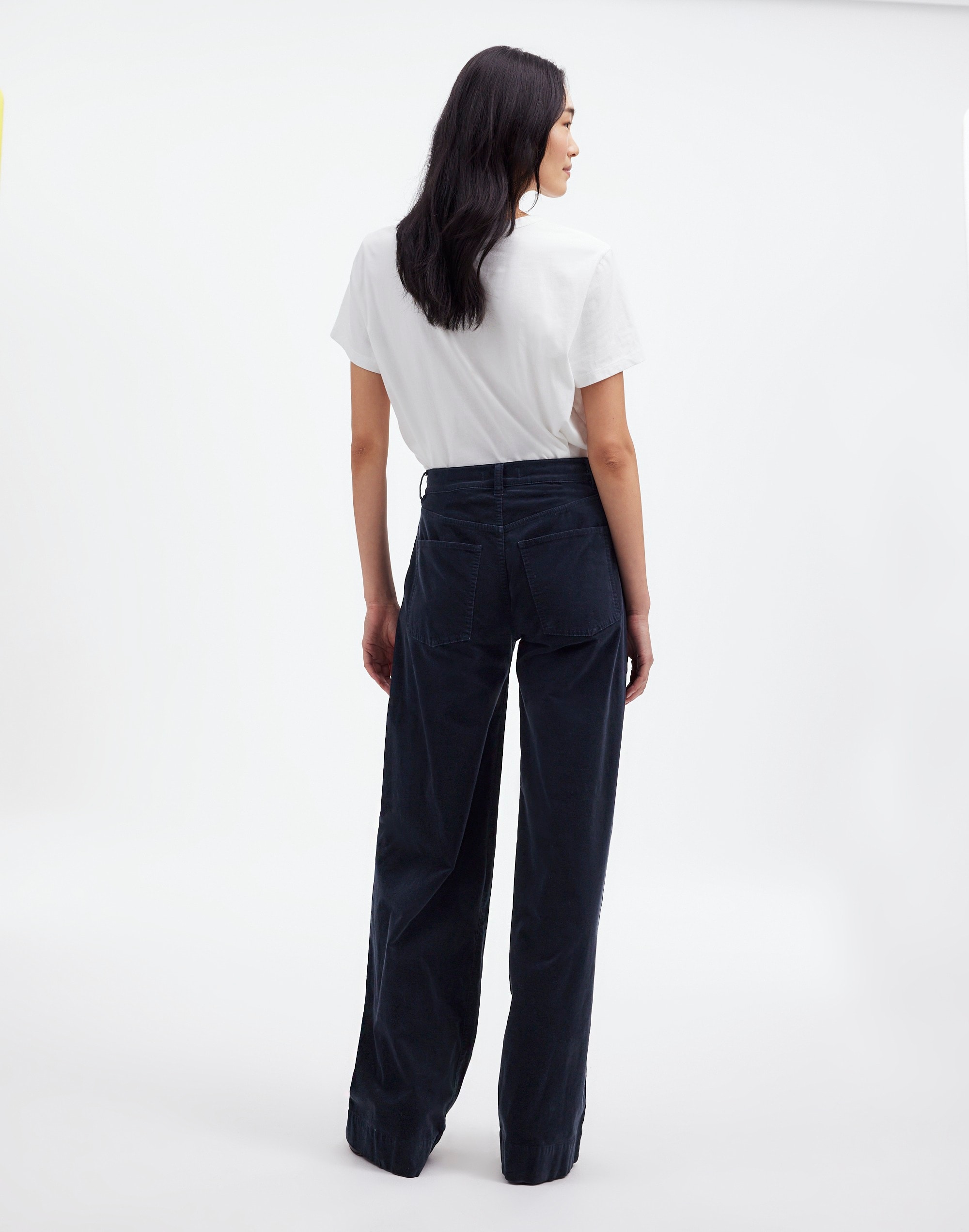 Superwide-Leg Trousers Velvet | Madewell