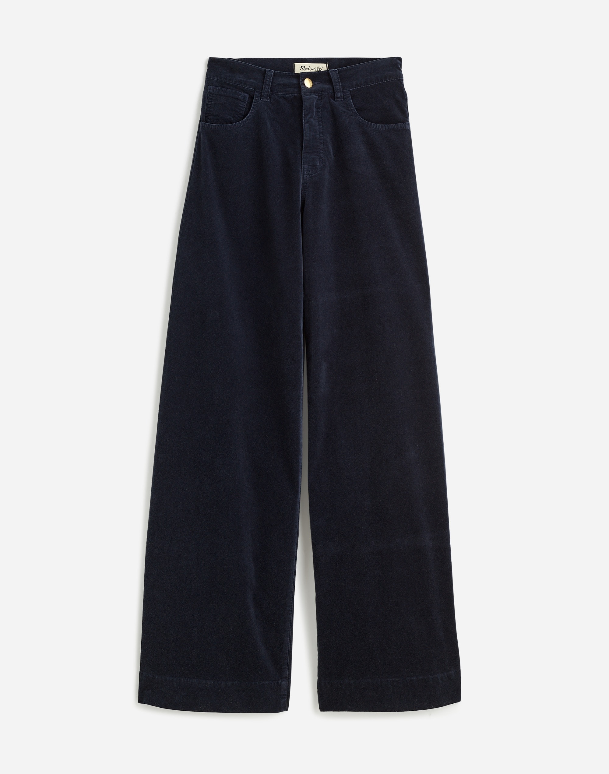 Superwide-Leg Trousers Velvet | Madewell