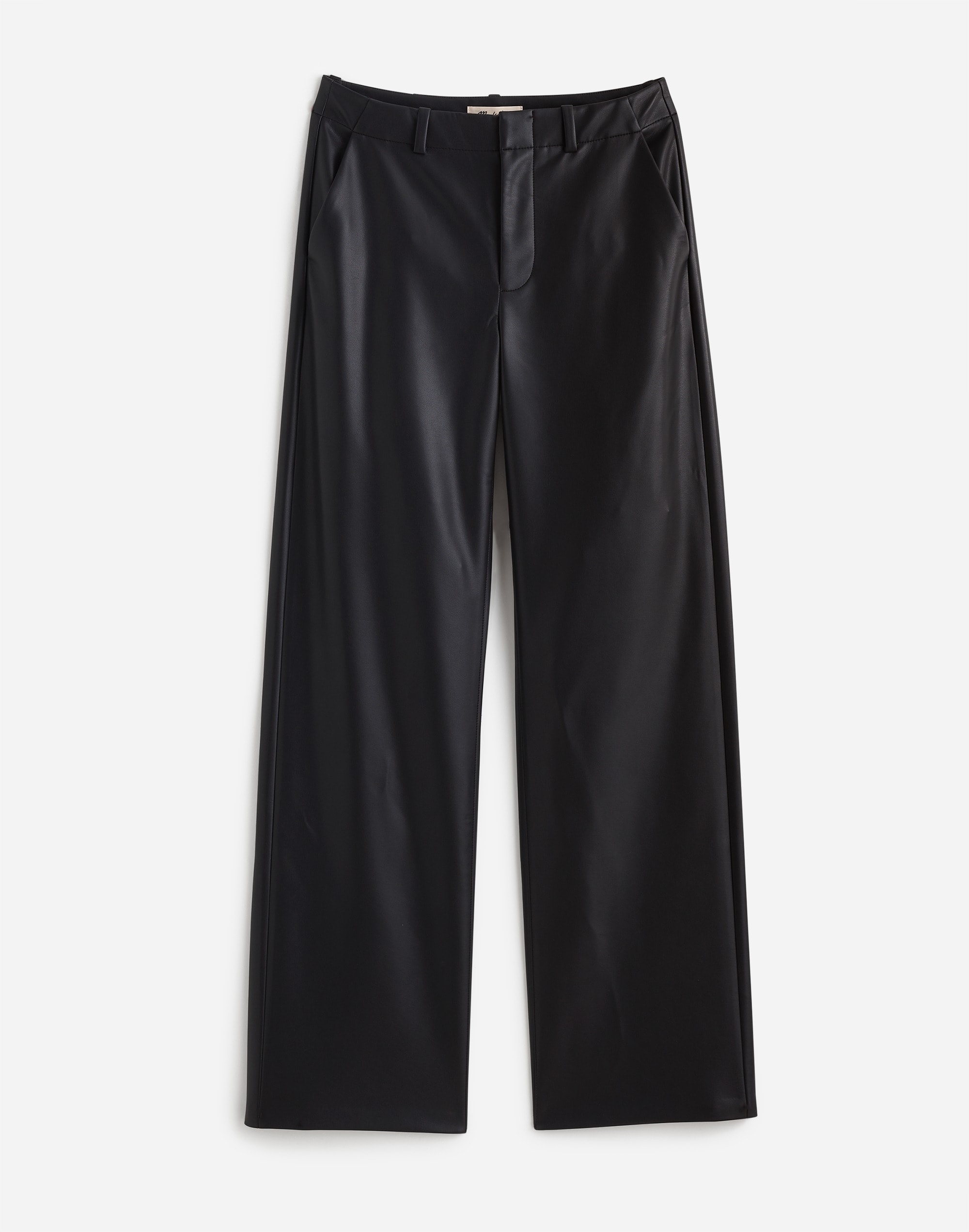 Low-Slung Baggy Pants Faux Leather | Madewell