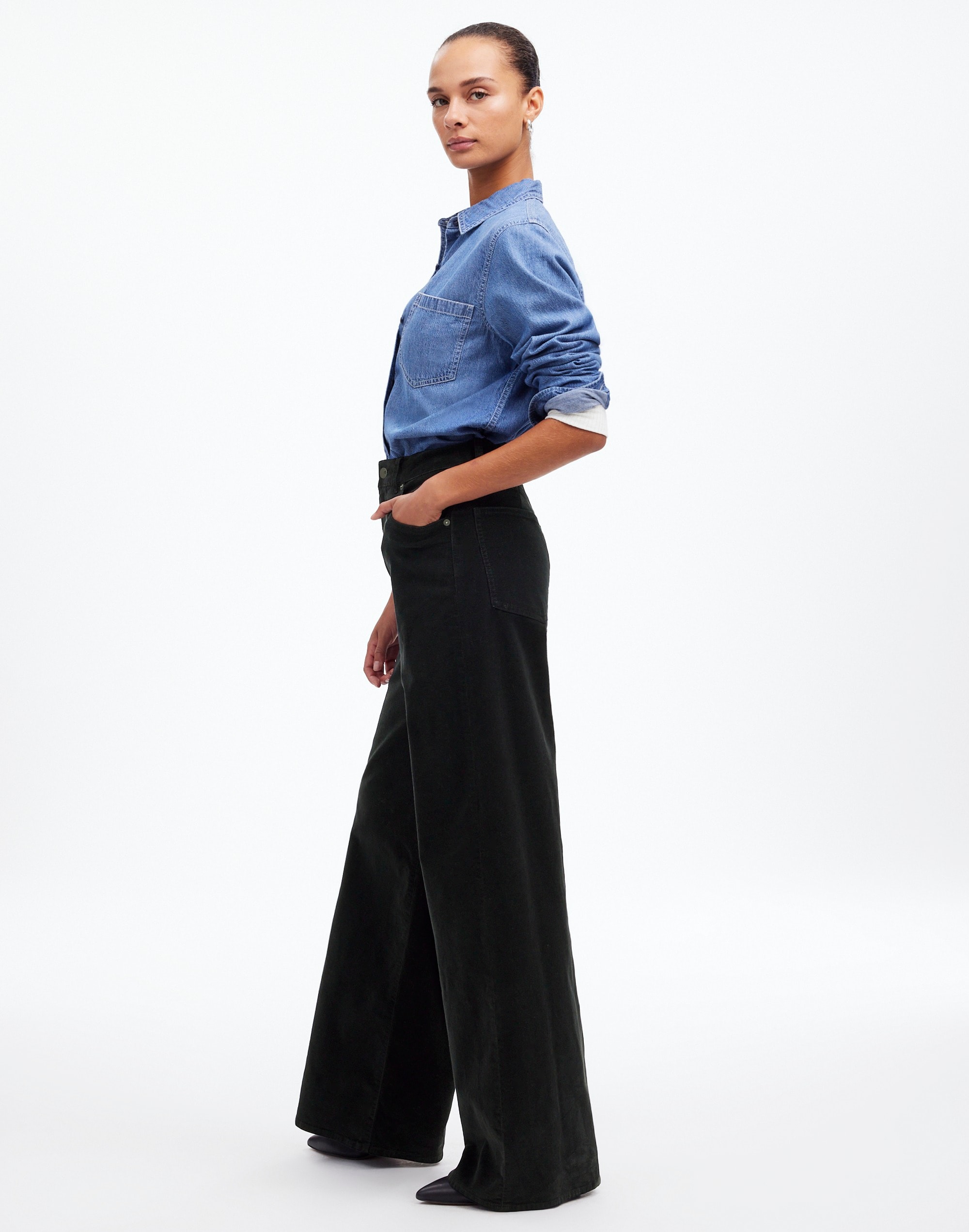 Superwide-Leg Trousers Corduroy | Madewell