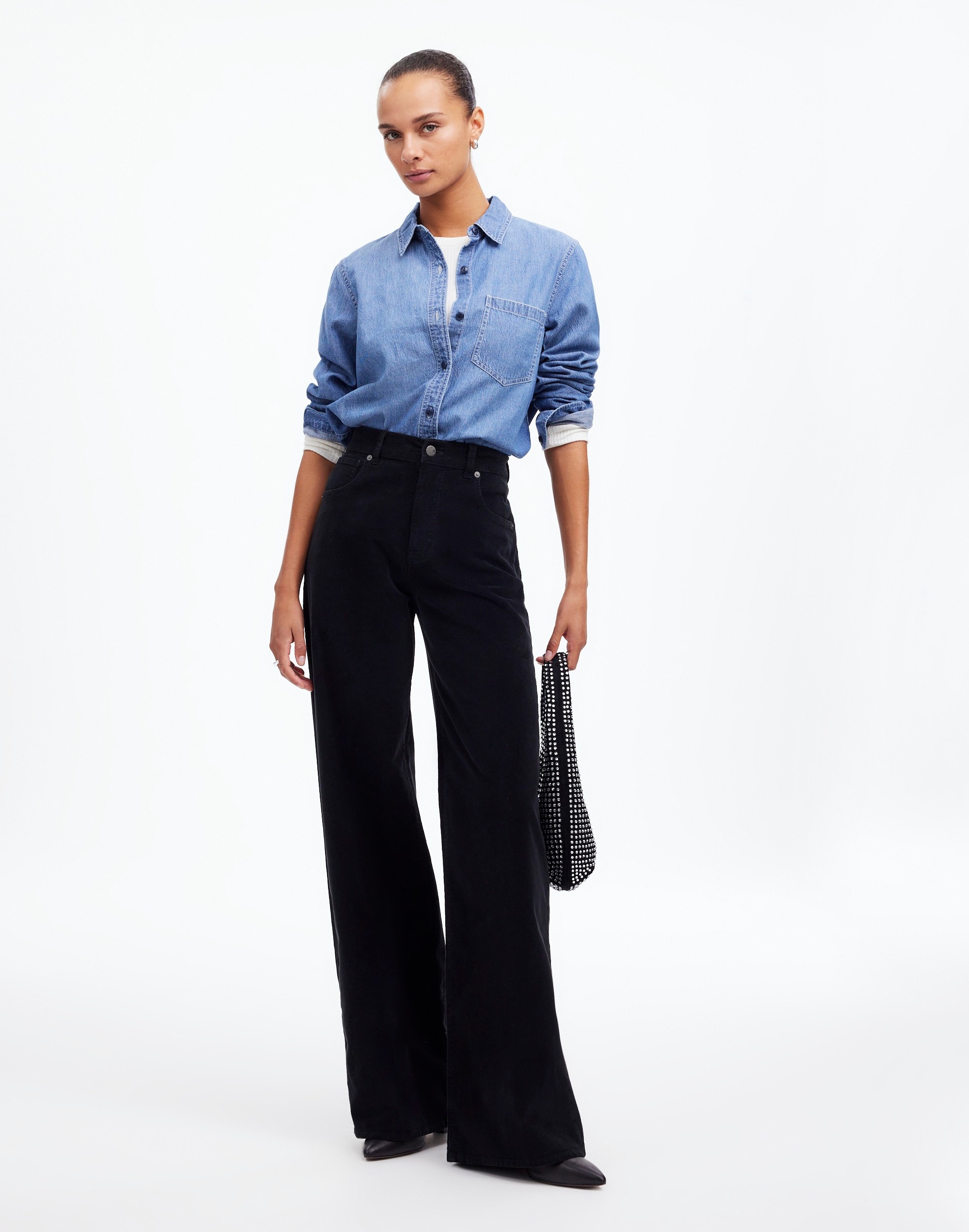 Superwide-Leg Trousers Corduroy | Madewell