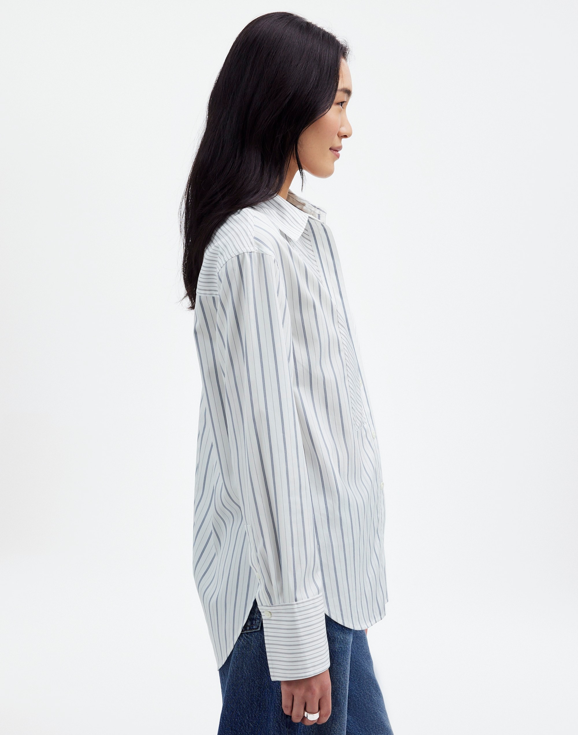 Tuxedo Button-Up Shirt Poplin | Madewell