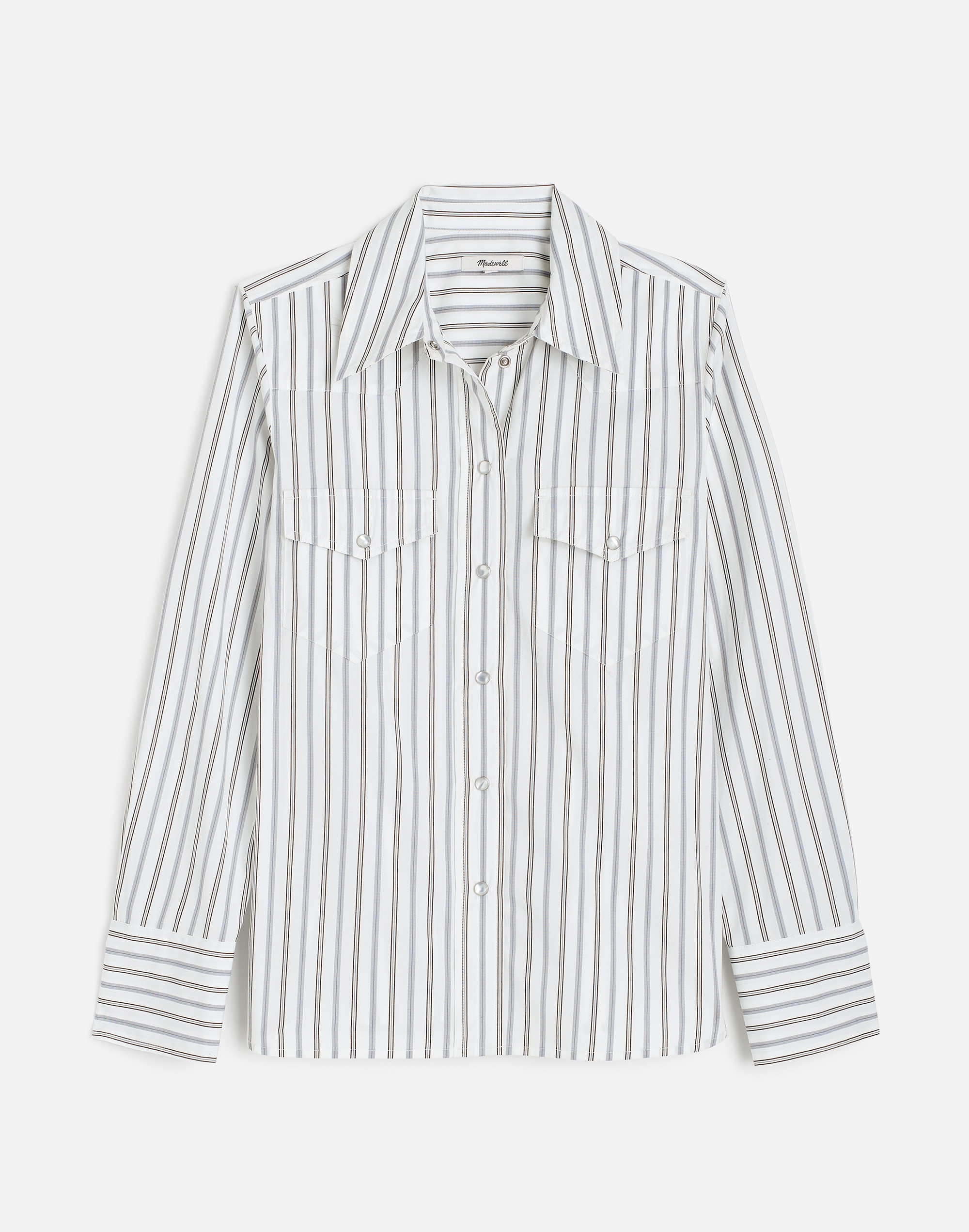 Western Button-Up Shirt Poplin | Madewell