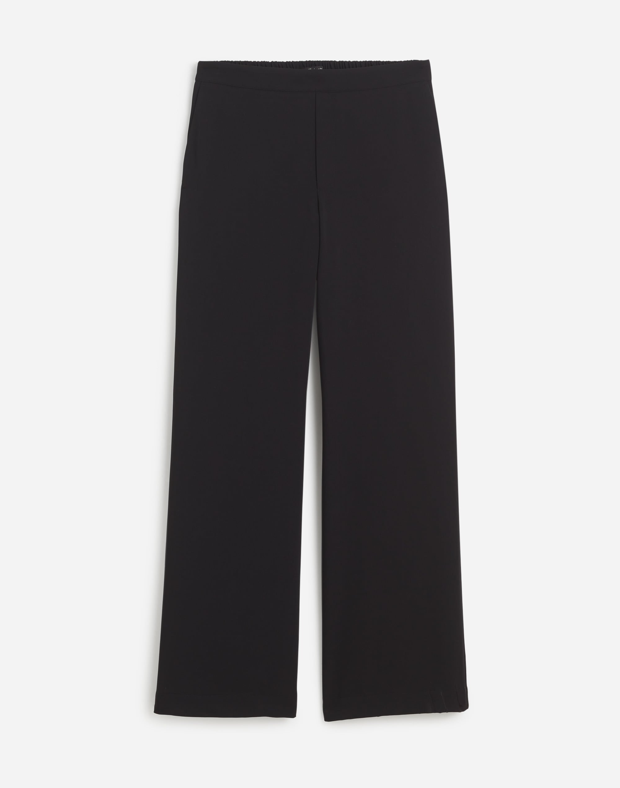 Pull-On Straight Pants Crepe | Madewell