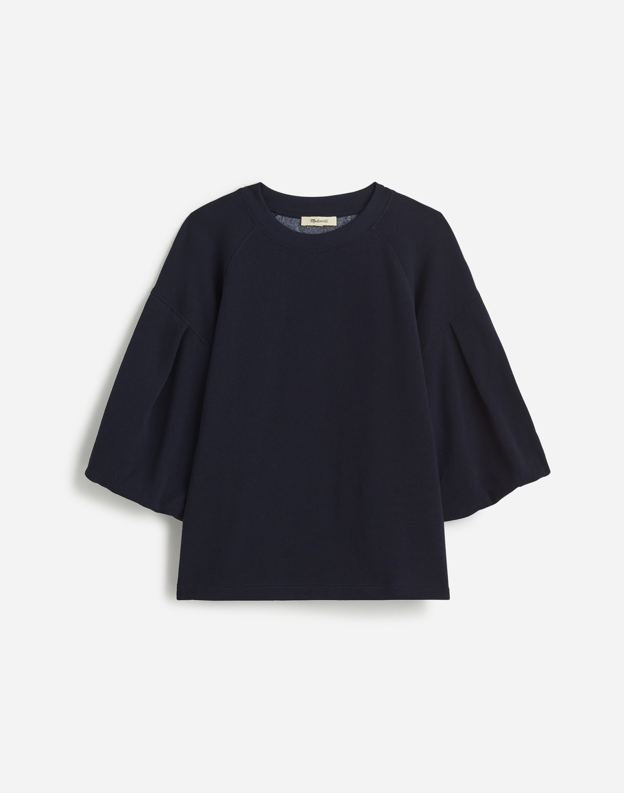 Puff-Sleeve Sweatshirt Tee | Madewell