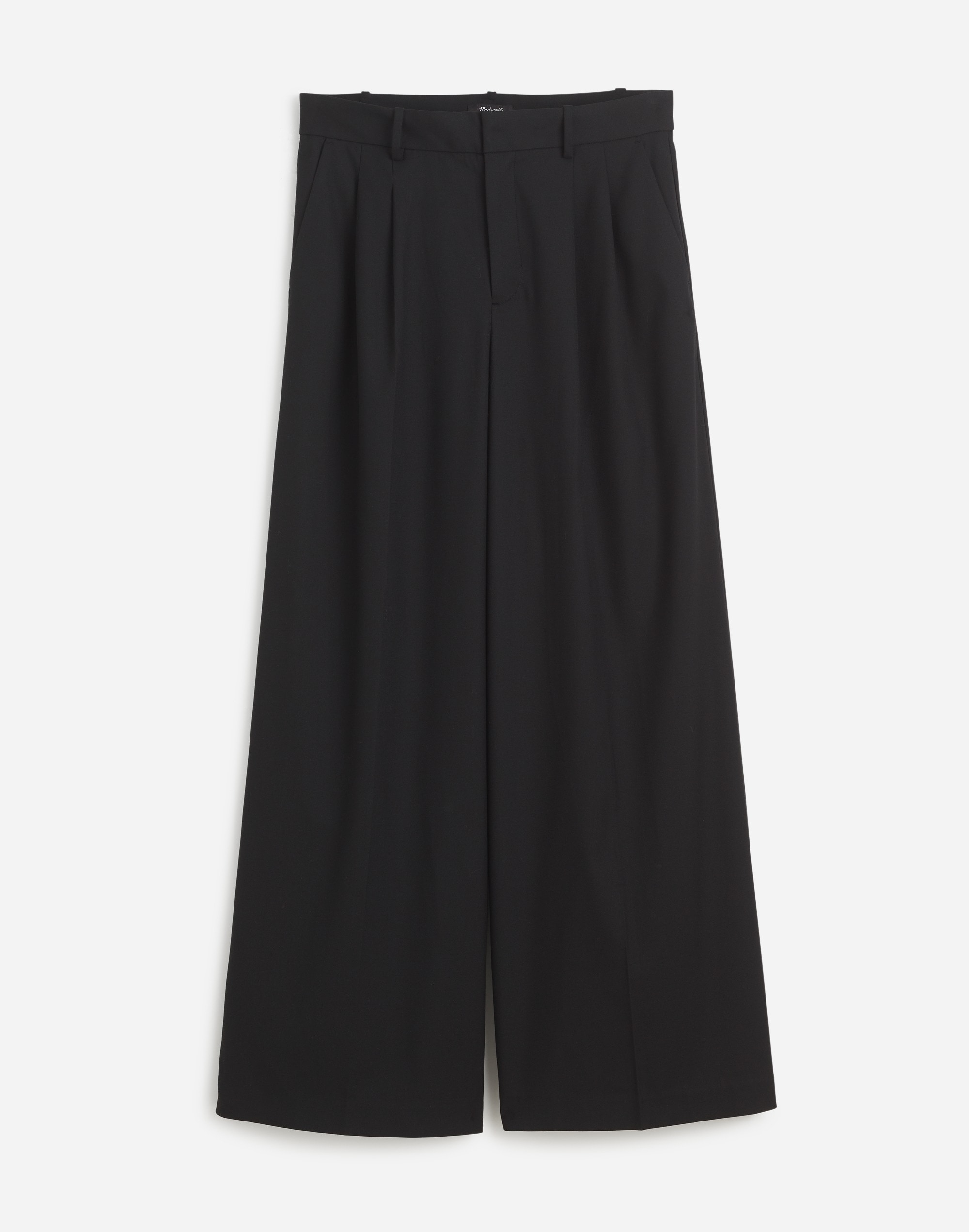 The Harlow Superwide-Leg Trouser Brushed Twill | Madewell