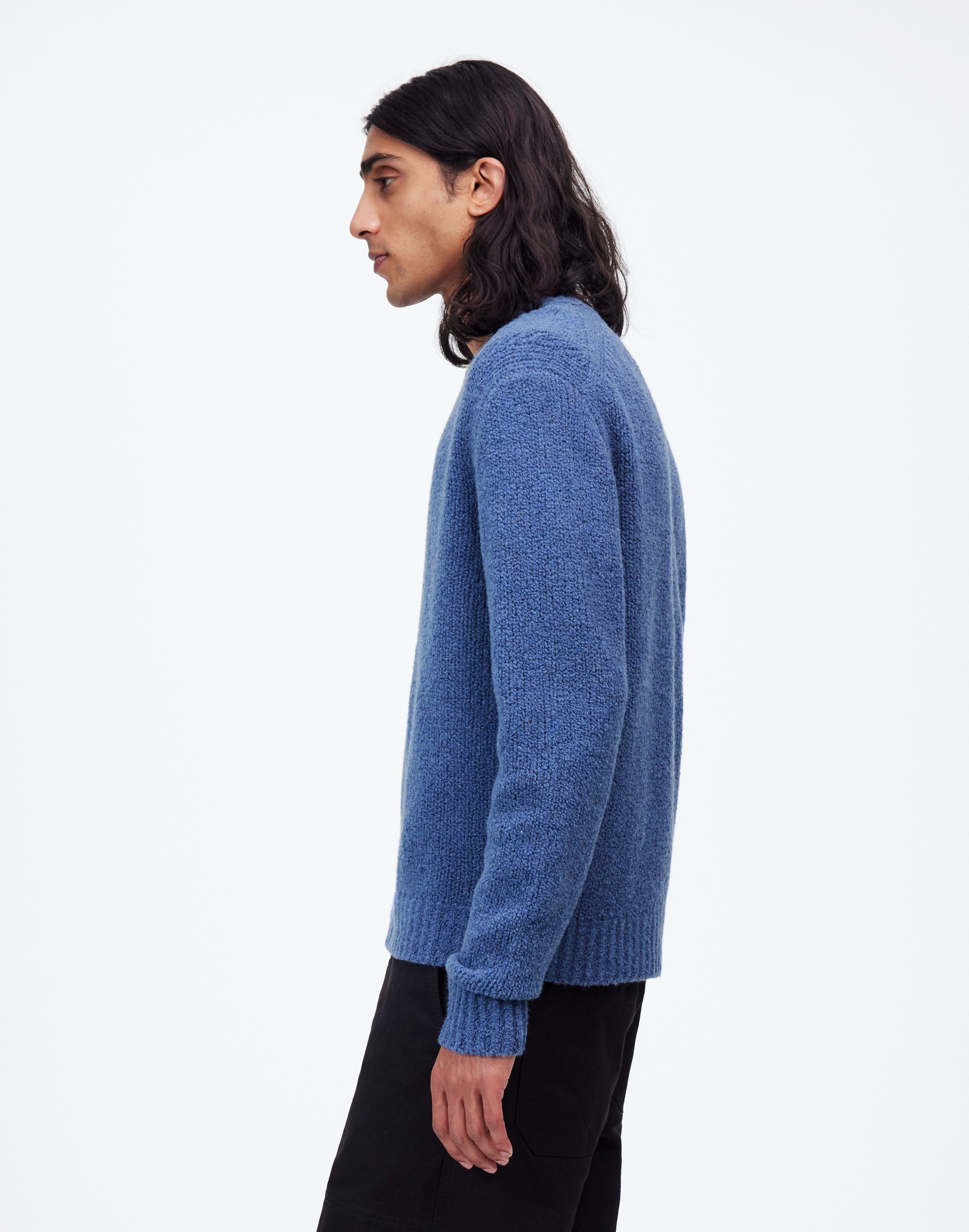 Bouclé Crewneck Sweater | Madewell