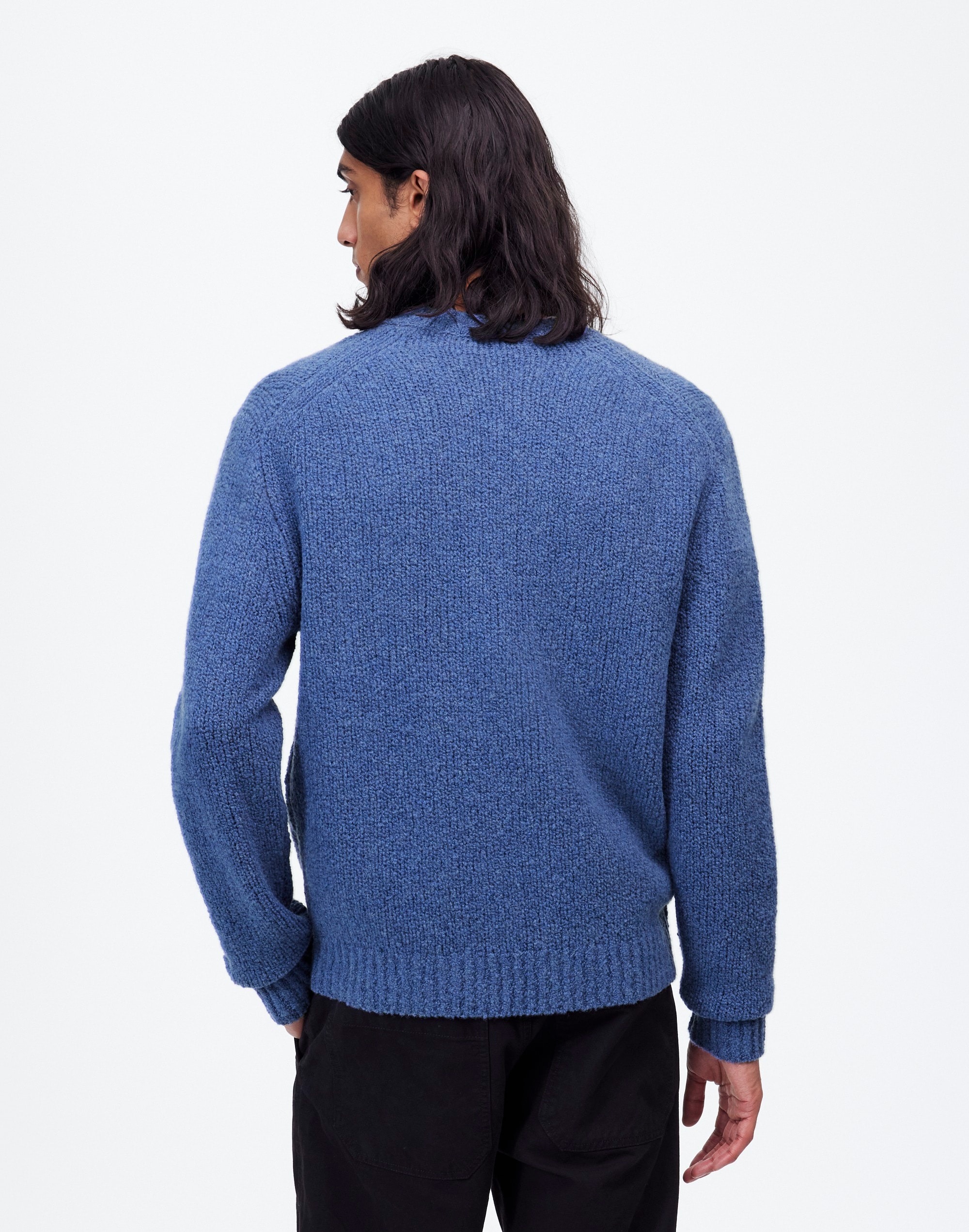 Bouclé Crewneck Sweater | Madewell