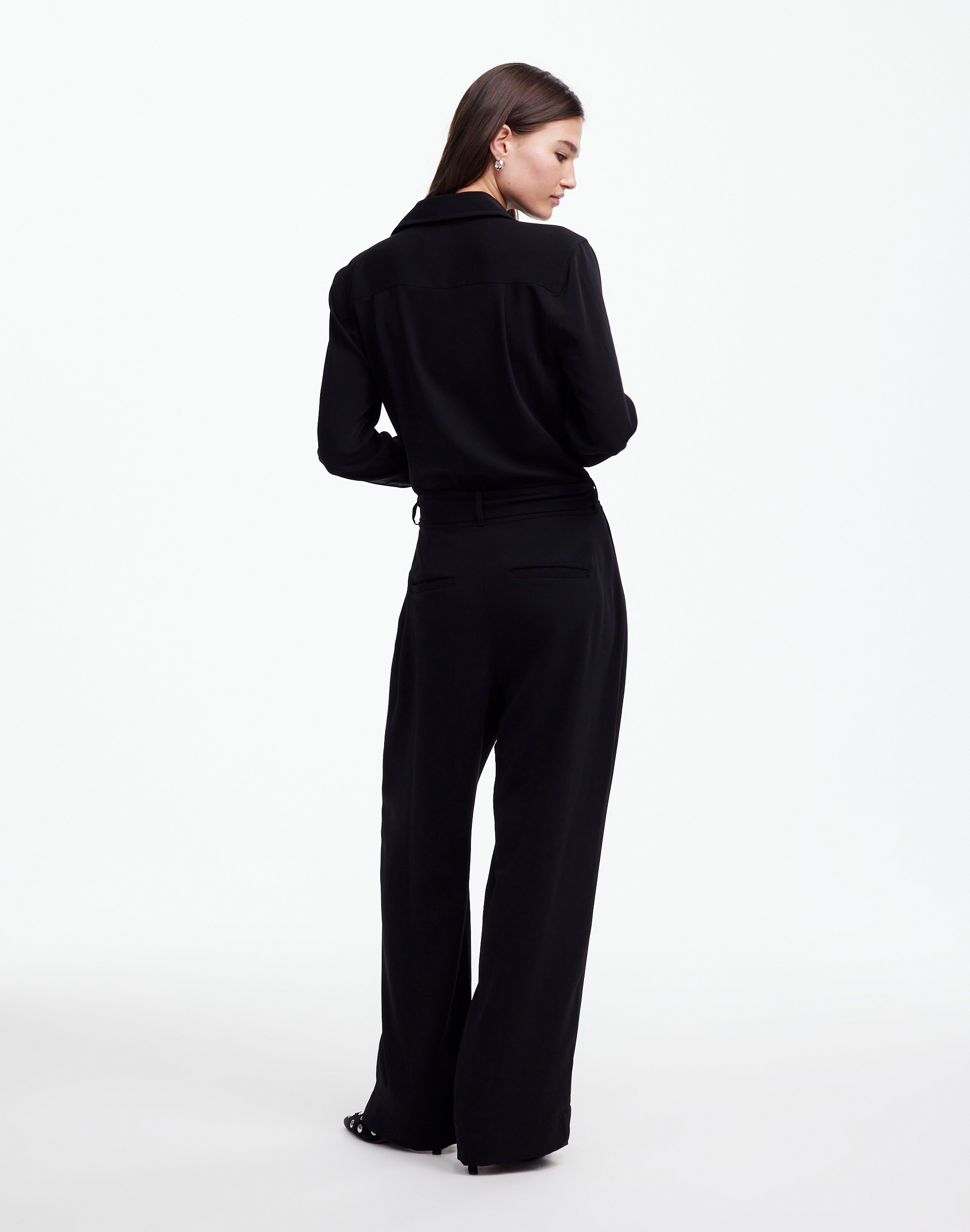 Tie-Waist Straight-Leg Jumpsuit | Madewell