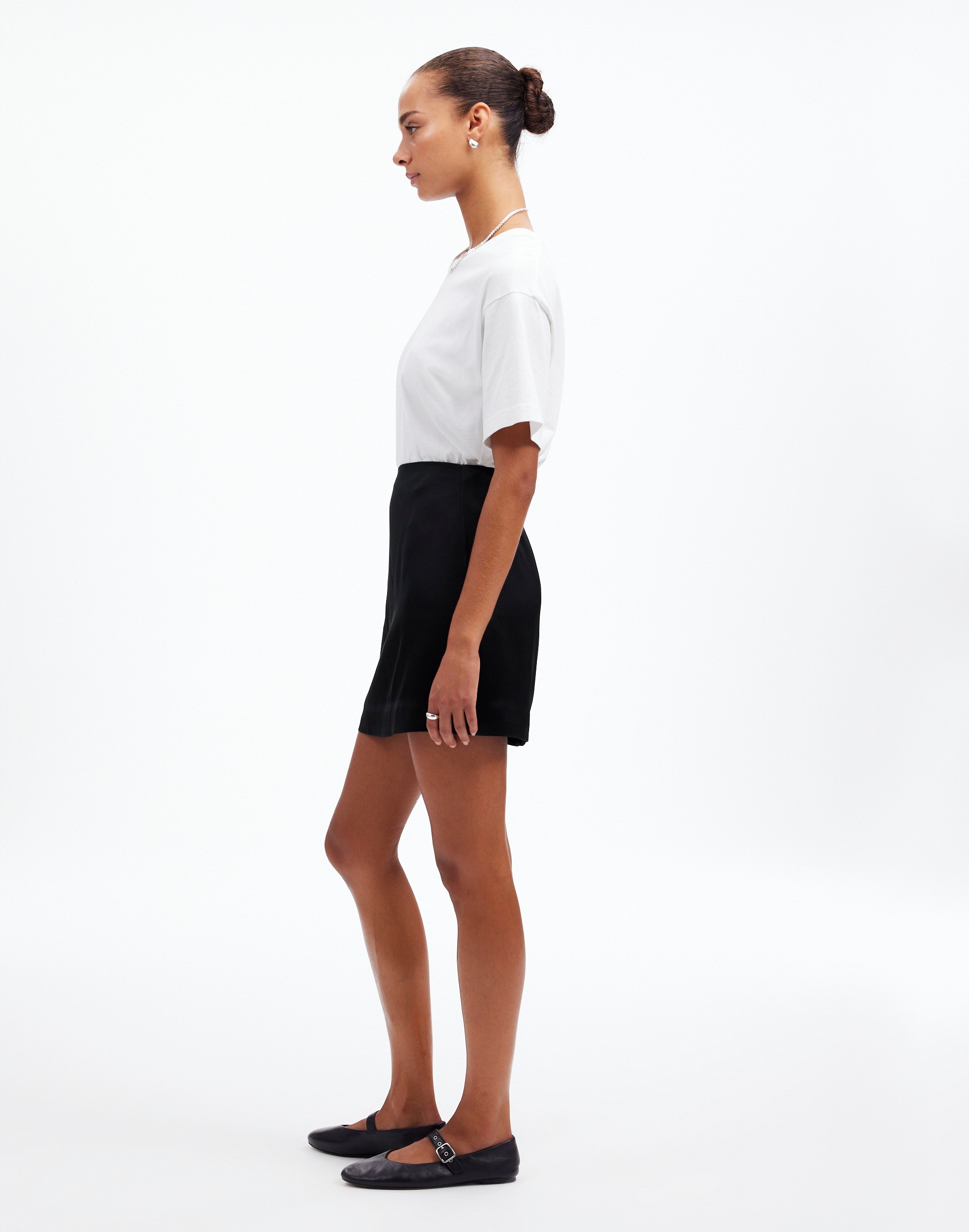 Satin Mini Skirt | Madewell