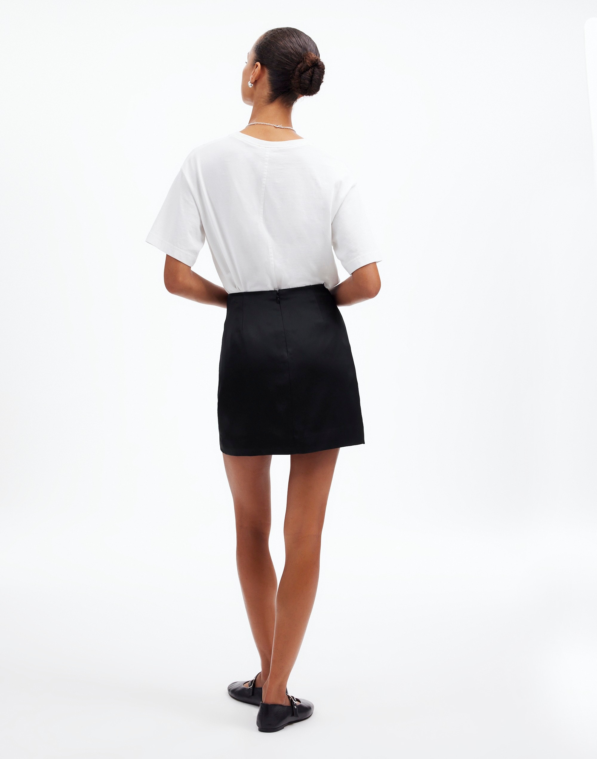 Satin Mini Skirt | Madewell