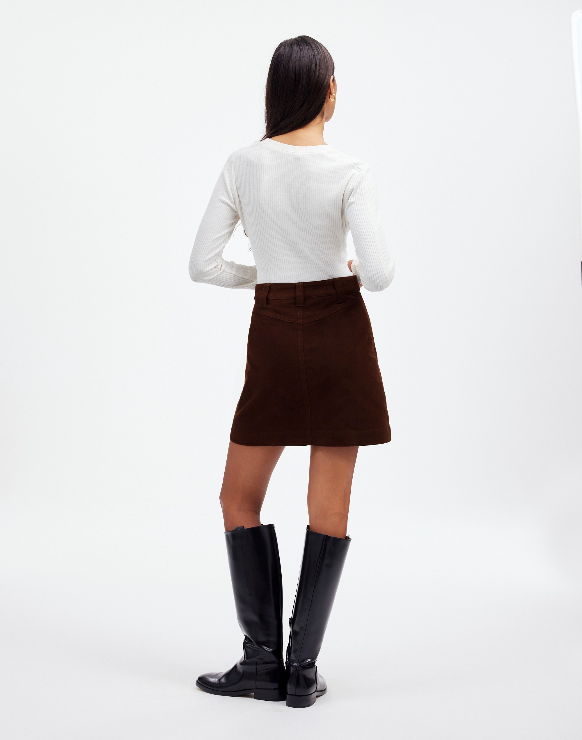 Utility Mini Skirt Moleskin | Madewell