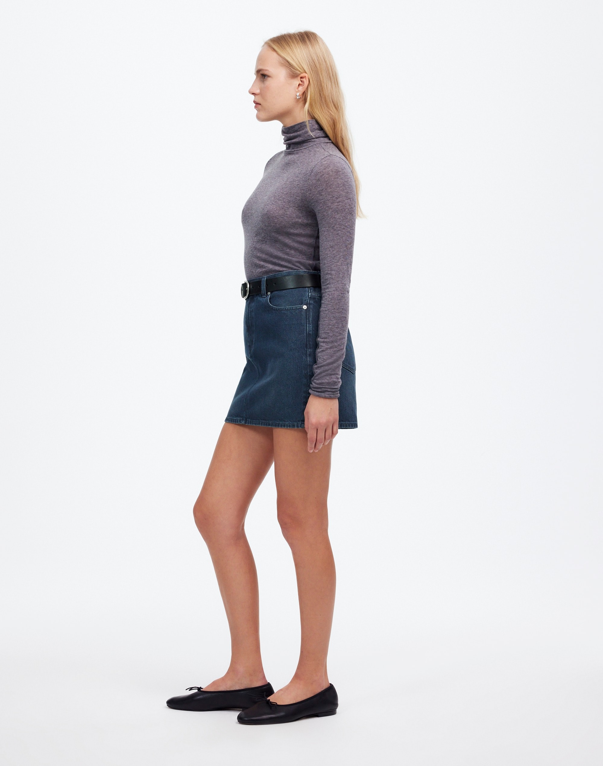 Denim Mini Skirt Hodgeman Wash | Madewell