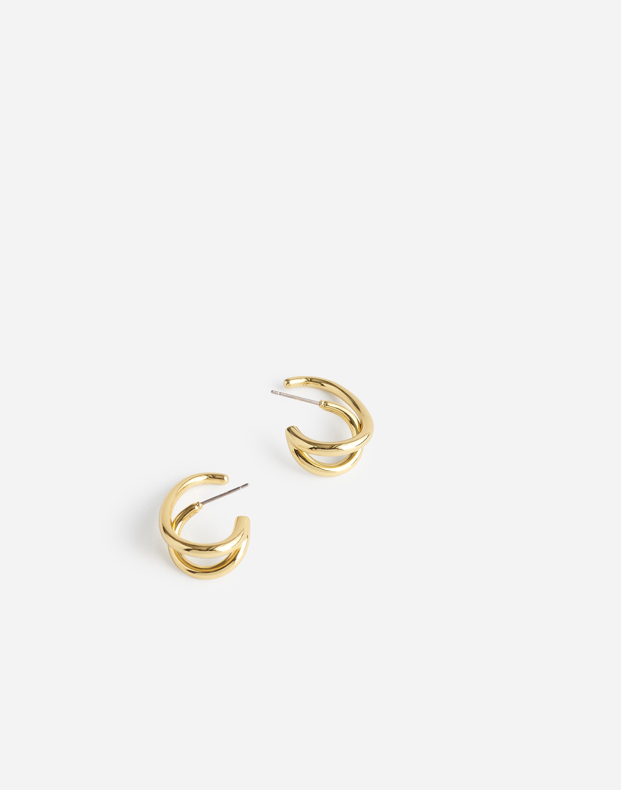 Wire Double Hoop Earrings | Madewell