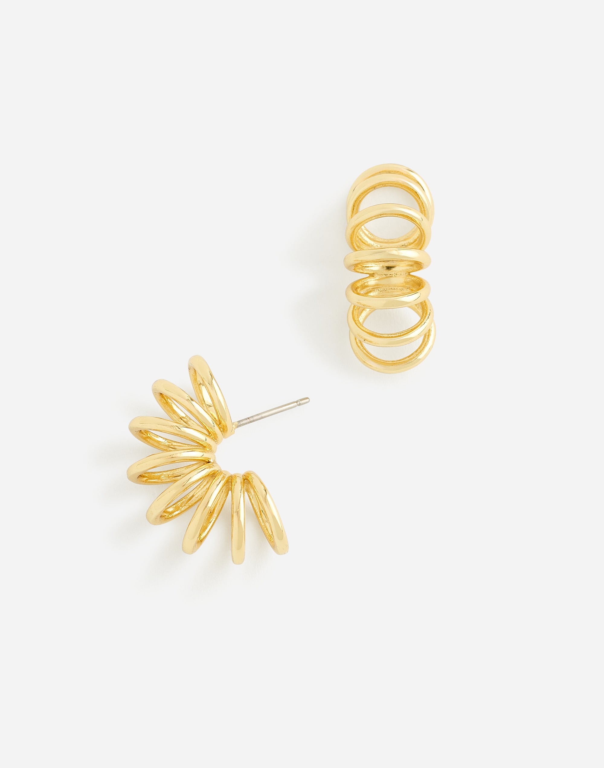 Multi-Ring Small Hoop Earrings | Madewell