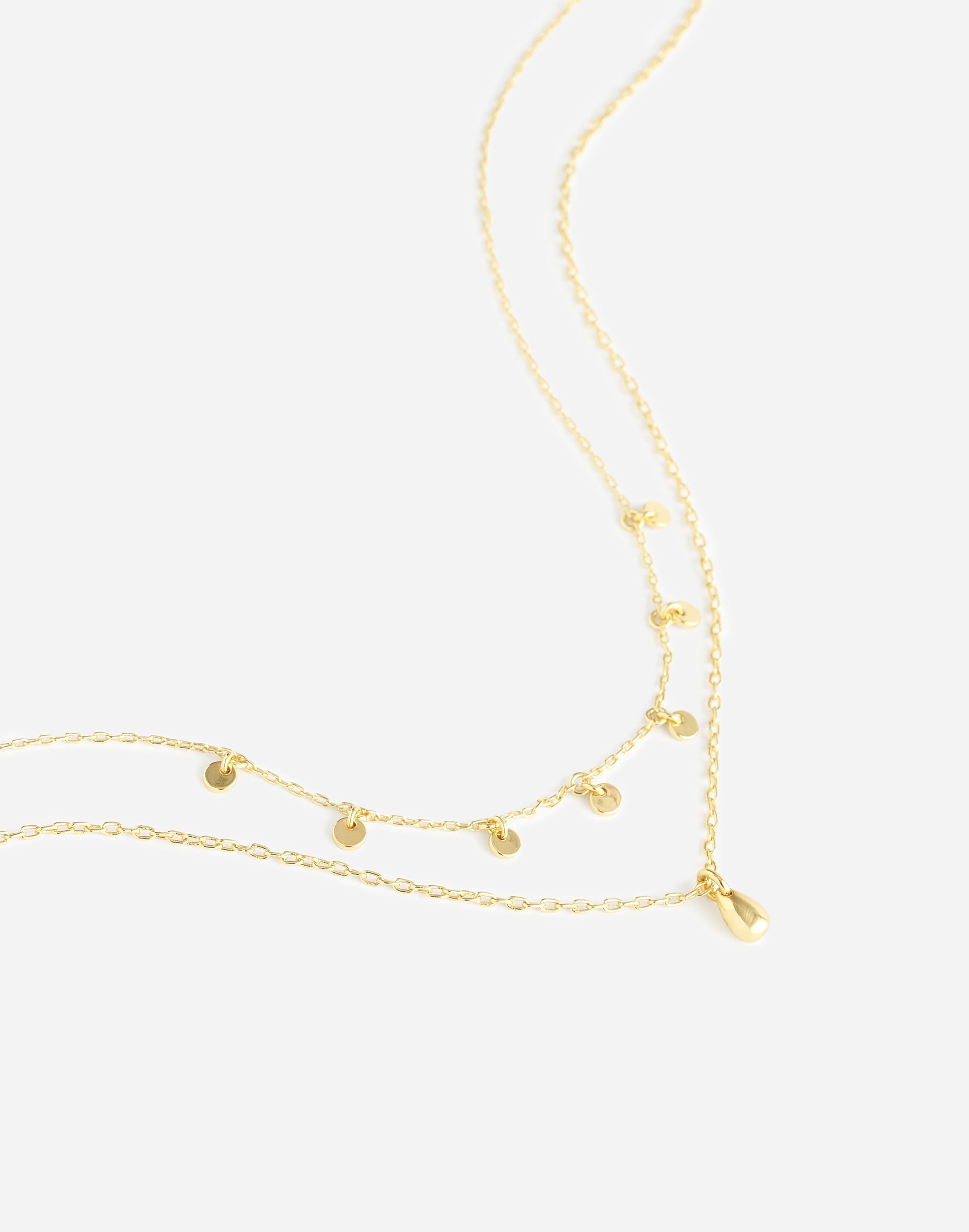 Two-Pack Station & Pendant Necklace Set | Madewell