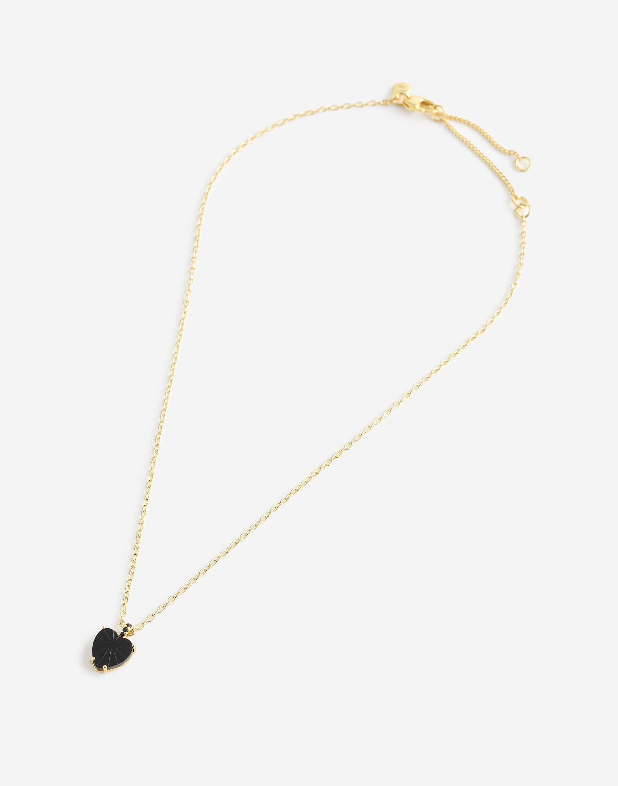 Pronged Heart Pendant Necklace | Madewell