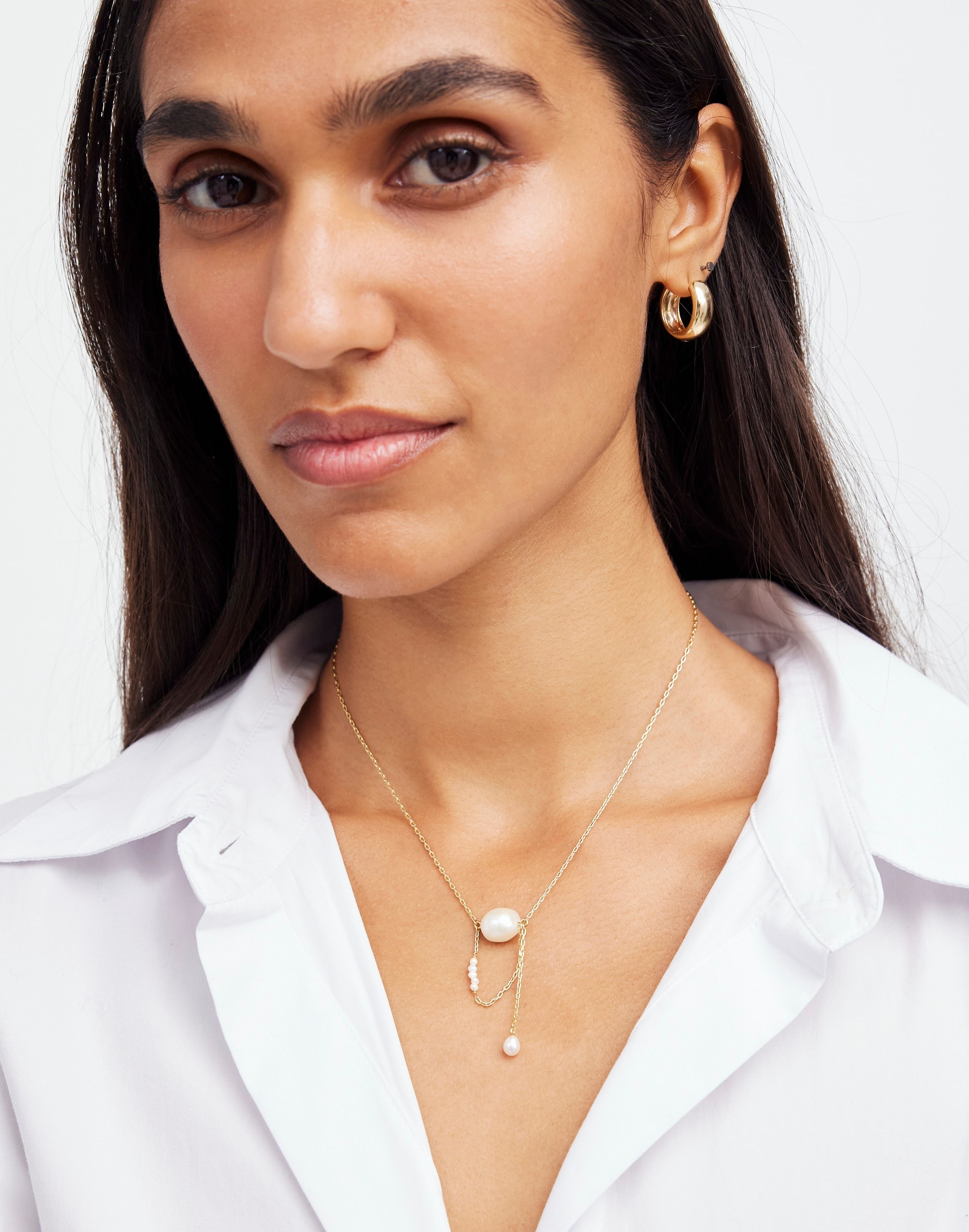 Freshwater Pearl Drop Necklace | Madewell