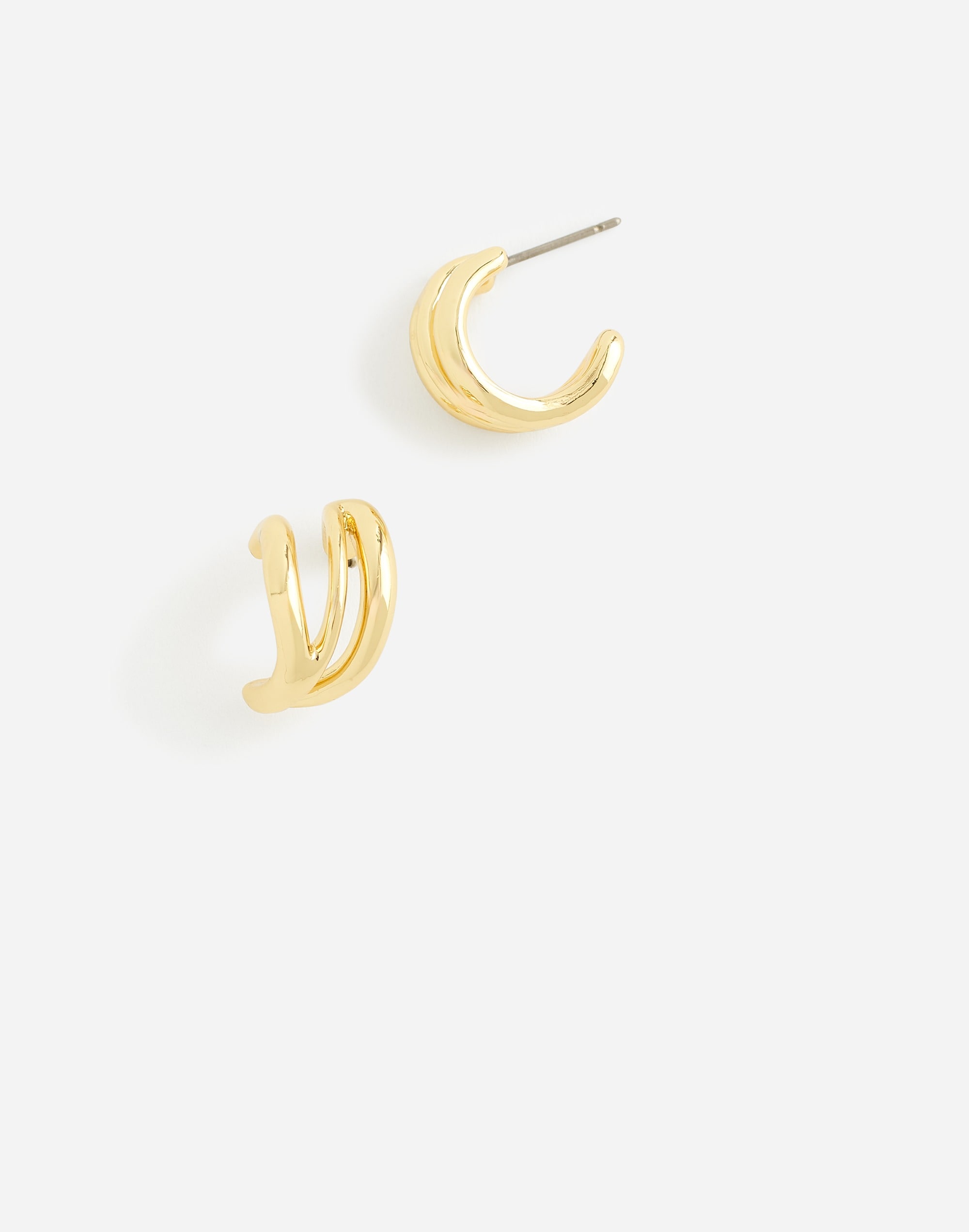 Triple Wraparound Statement Stud Earrings | Madewell