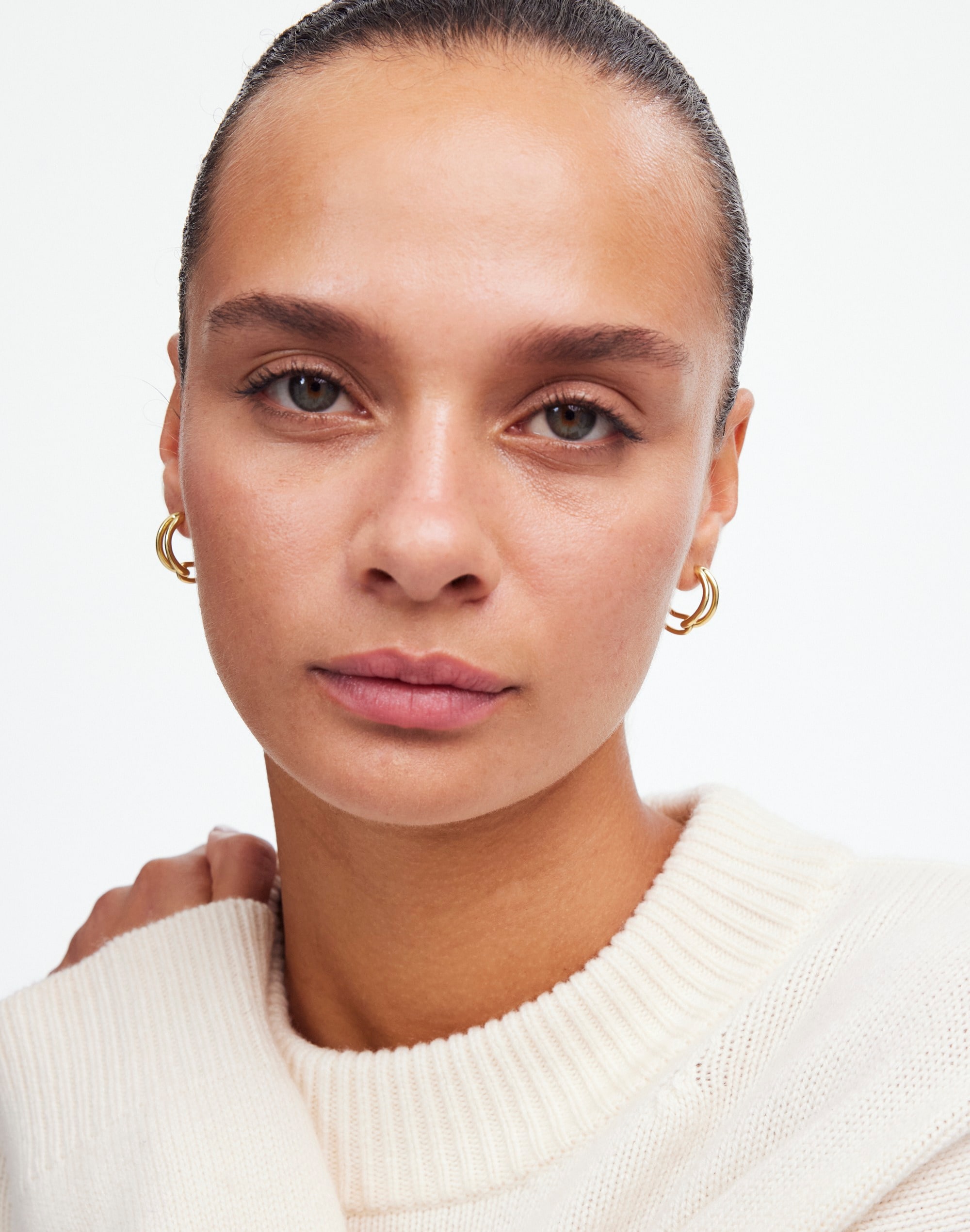 Link Huggie Hoop Earrings | Madewell