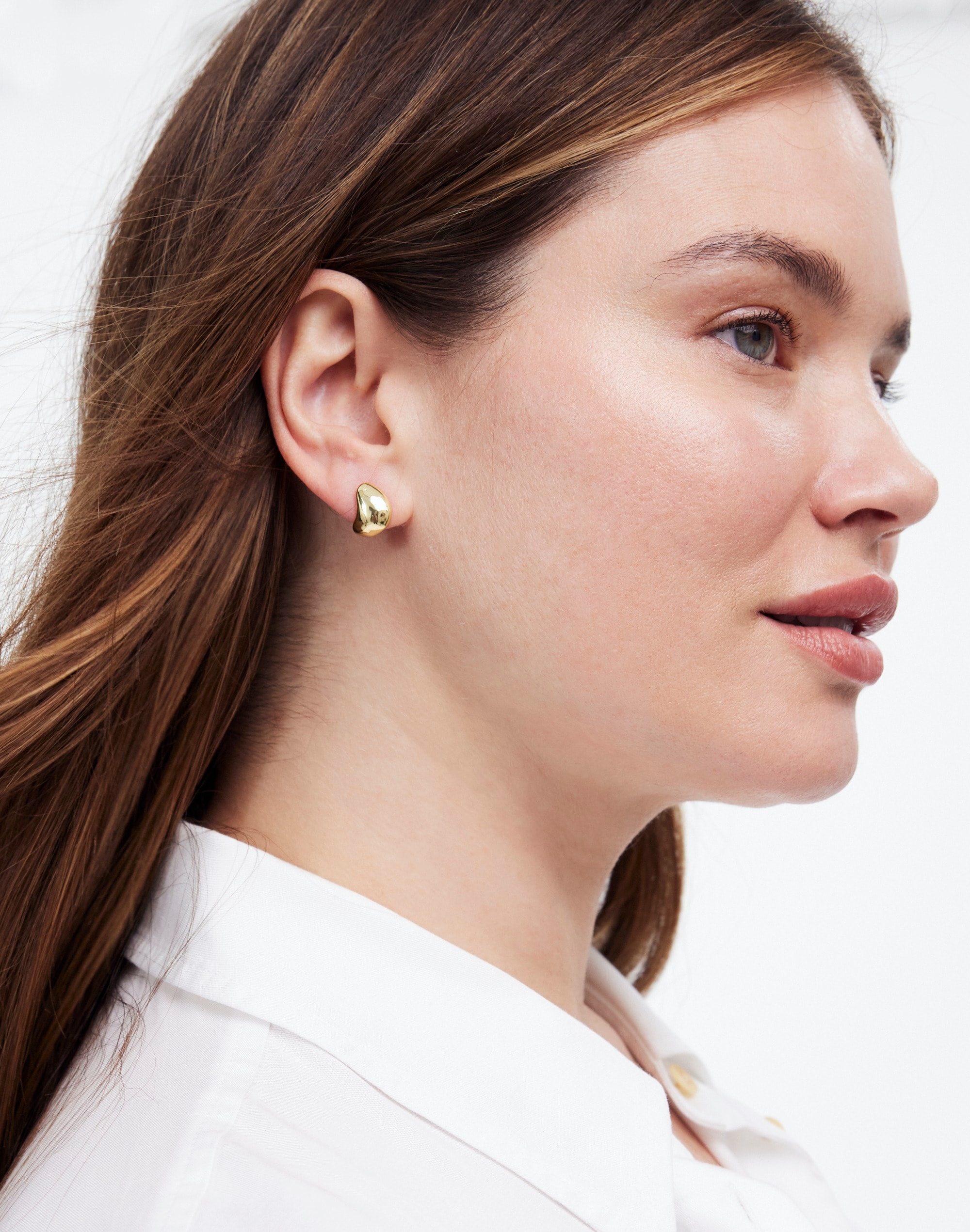 Molten Huggie Hoop Earrings | Madewell