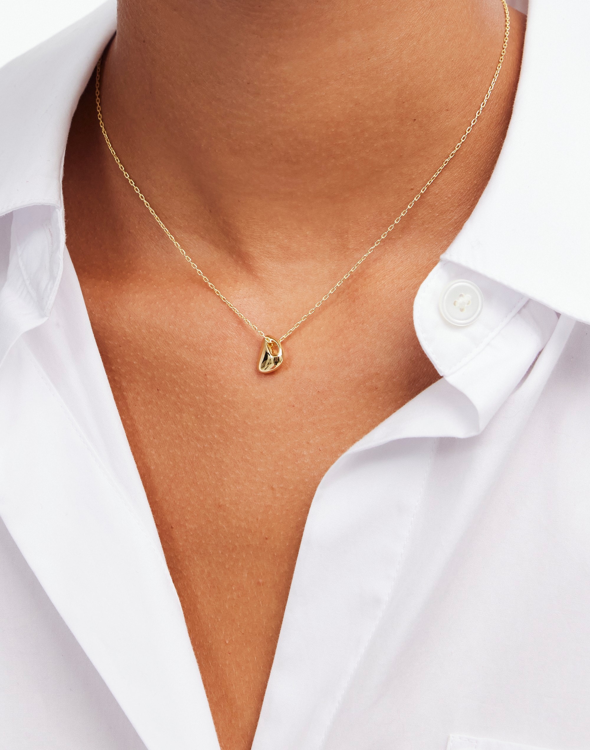 Molten Pendant Necklace | Madewell