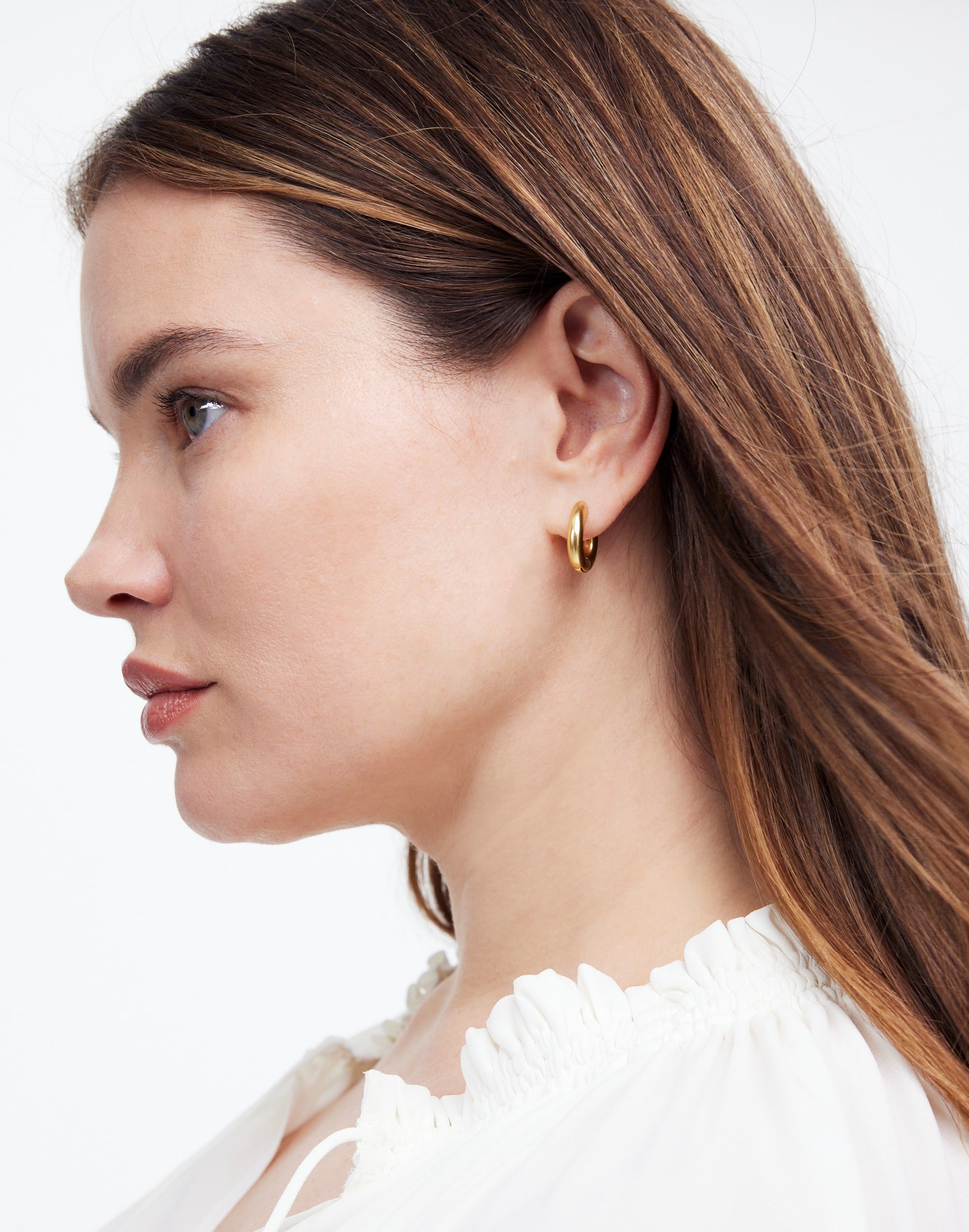 Chunky Bubble Small Hoop Earrings | Madewell