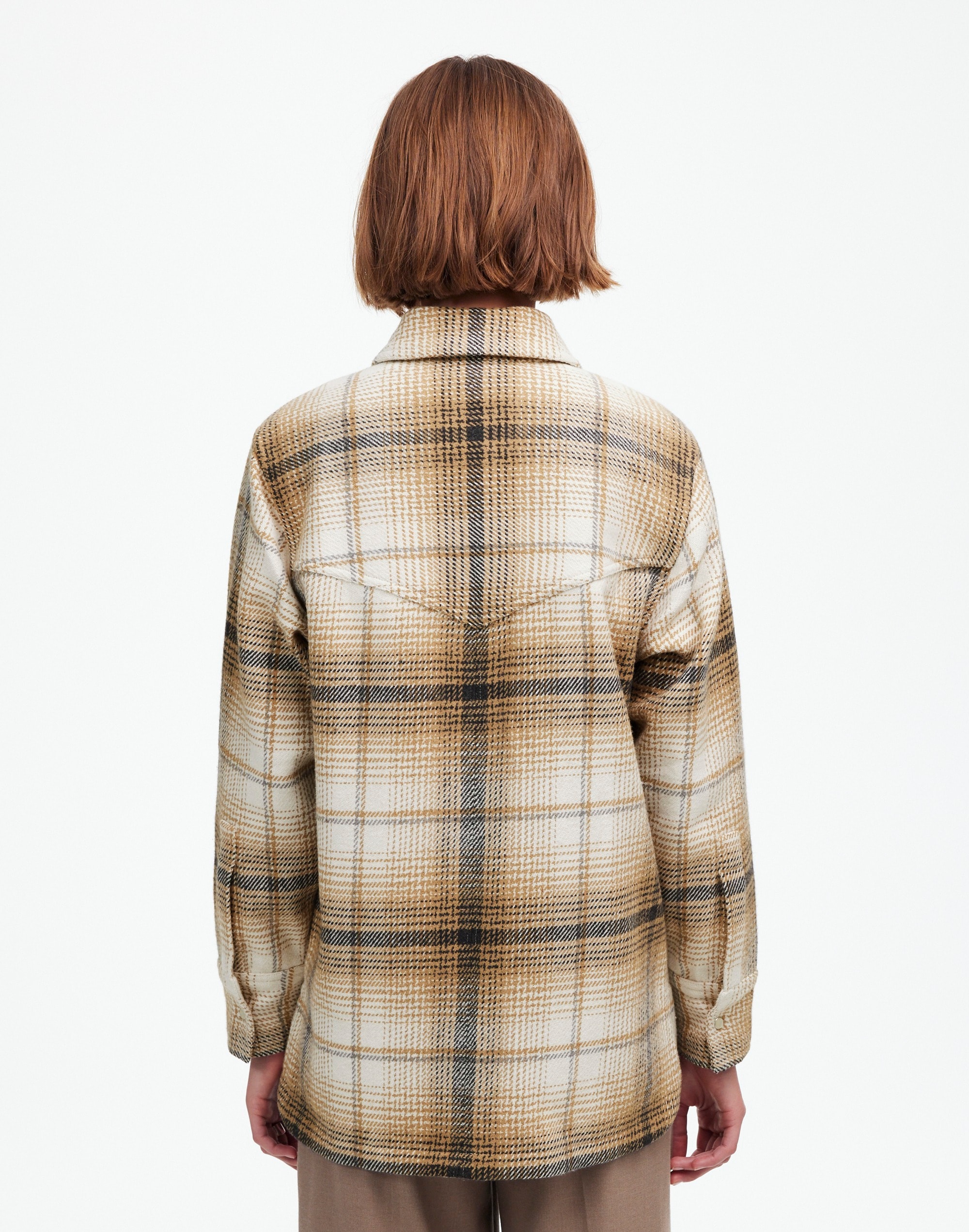 Flannel Button-Up Shirt-Jacket Plaid | Madewell