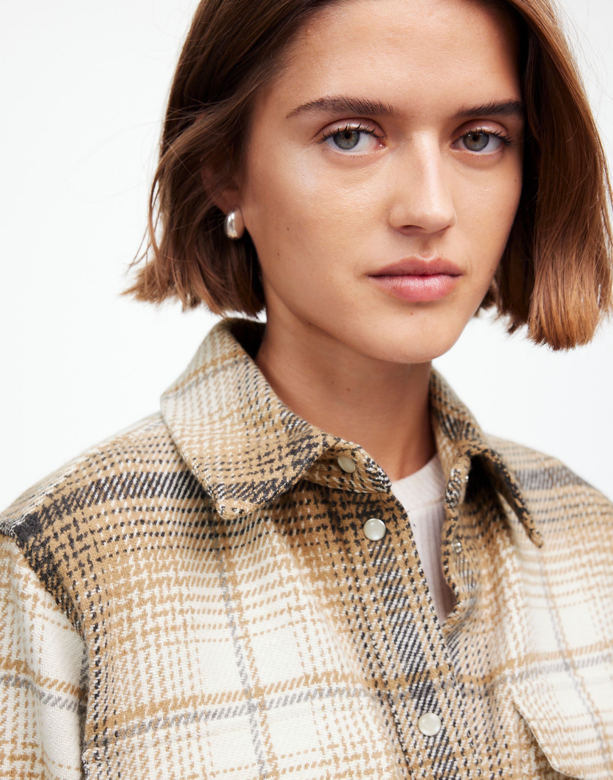 Flannel Button-Up Shirt-Jacket Plaid | Madewell