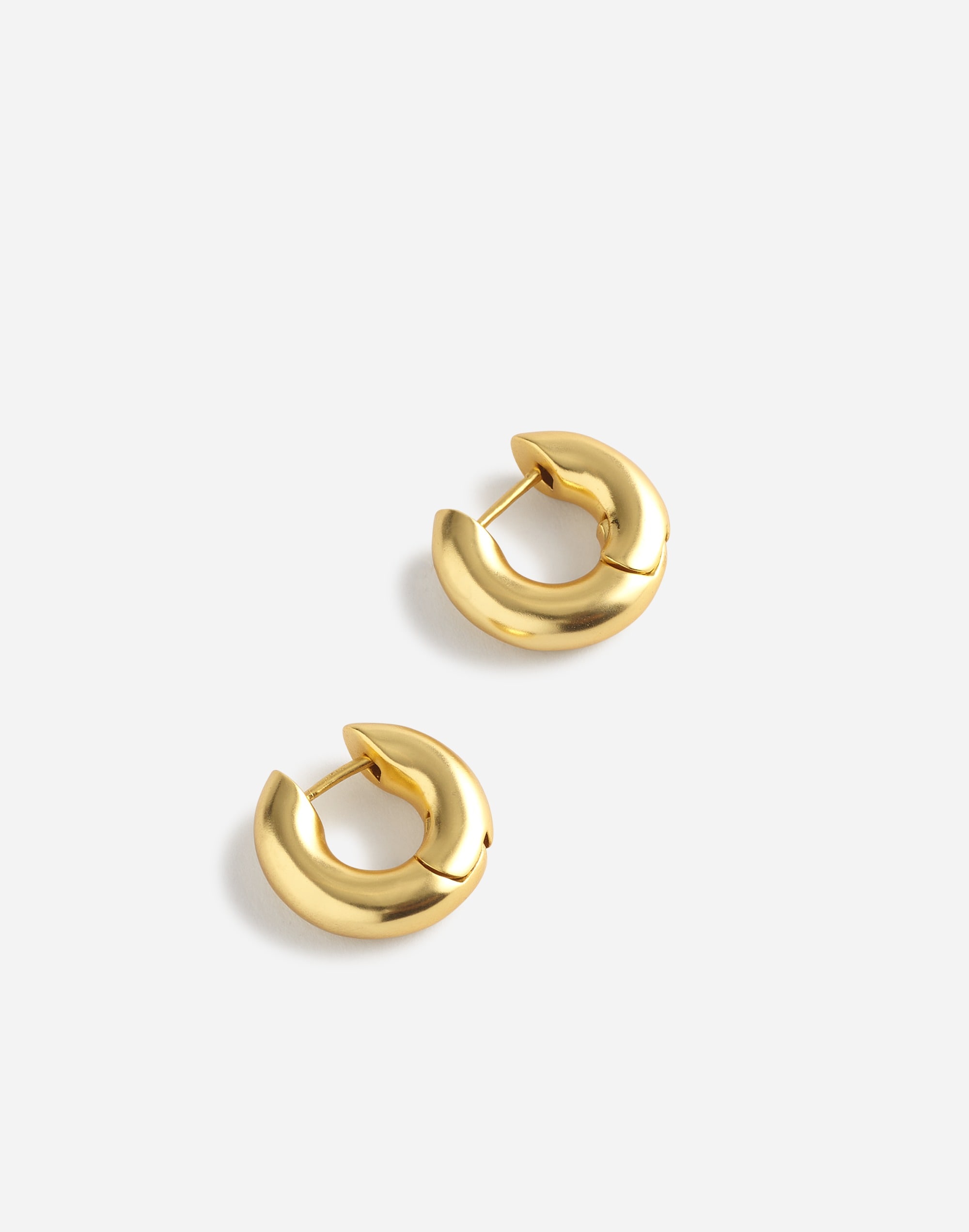 Chunky Donut Huggie Hoop Earrings | Madewell