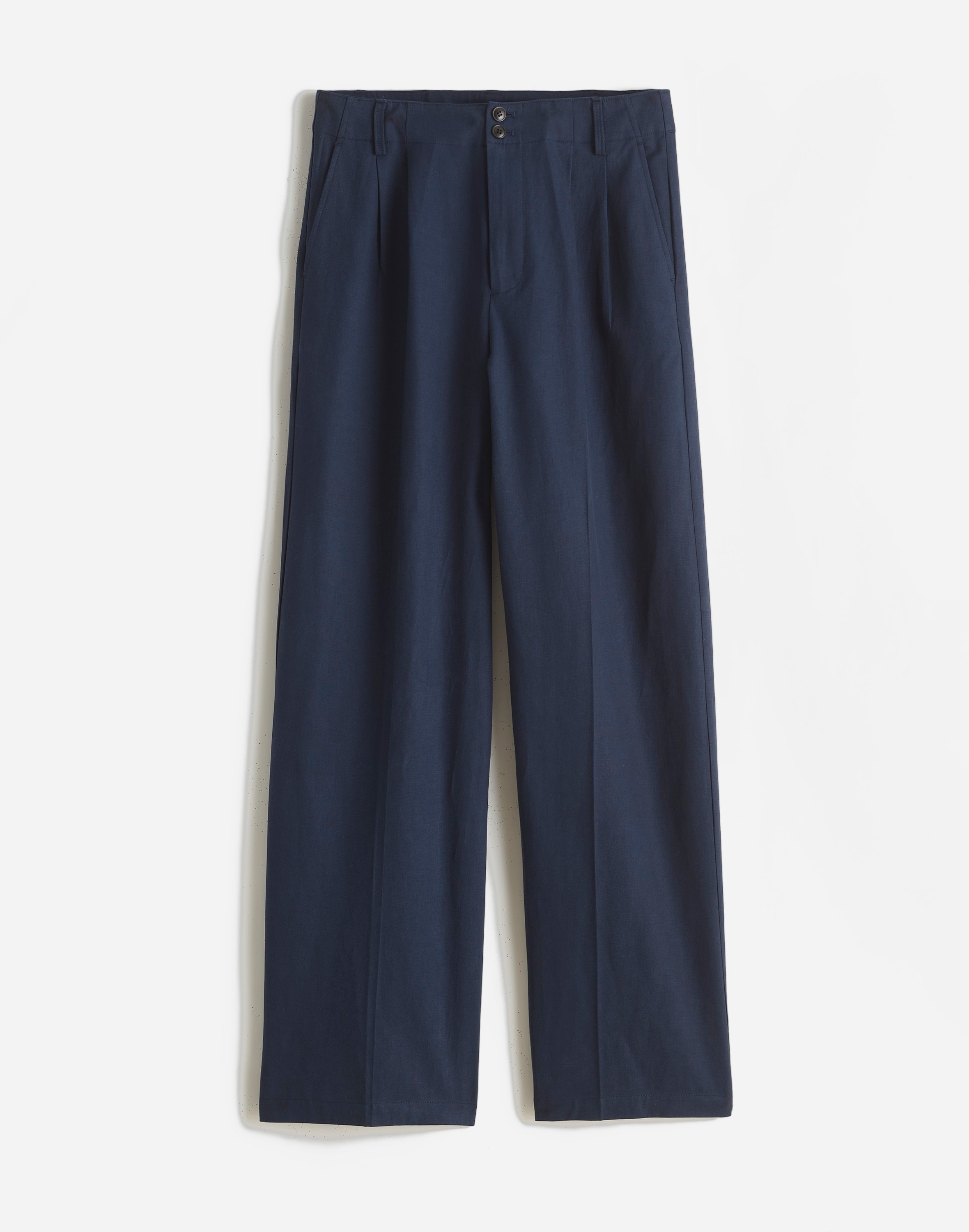 Mw The Harlow Wide-leg Pant In Deep Indigo