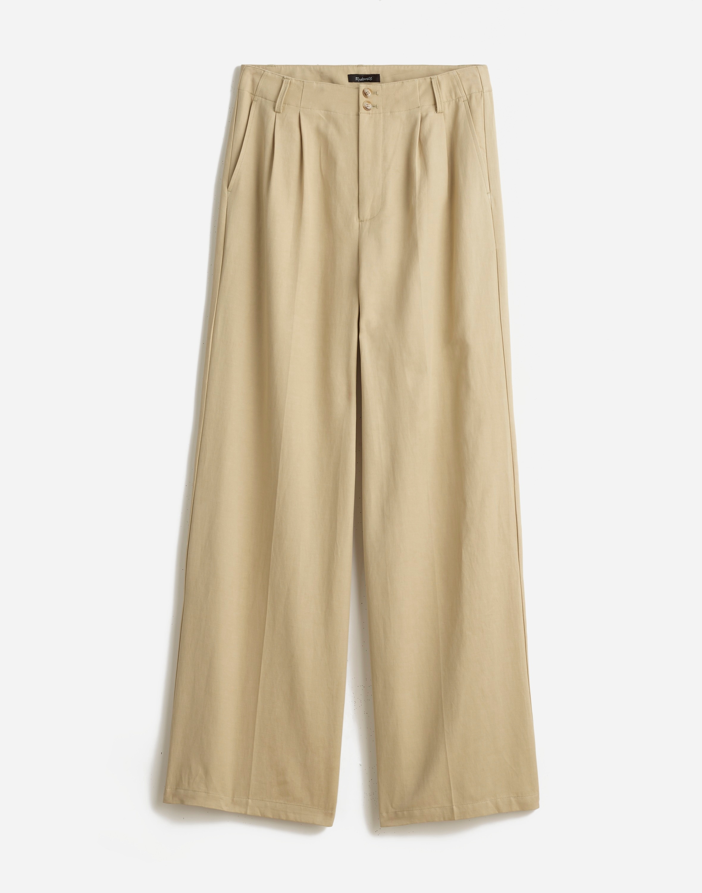 The Tall Harlow Wide-Leg Pant Drapey Twill | Madewell