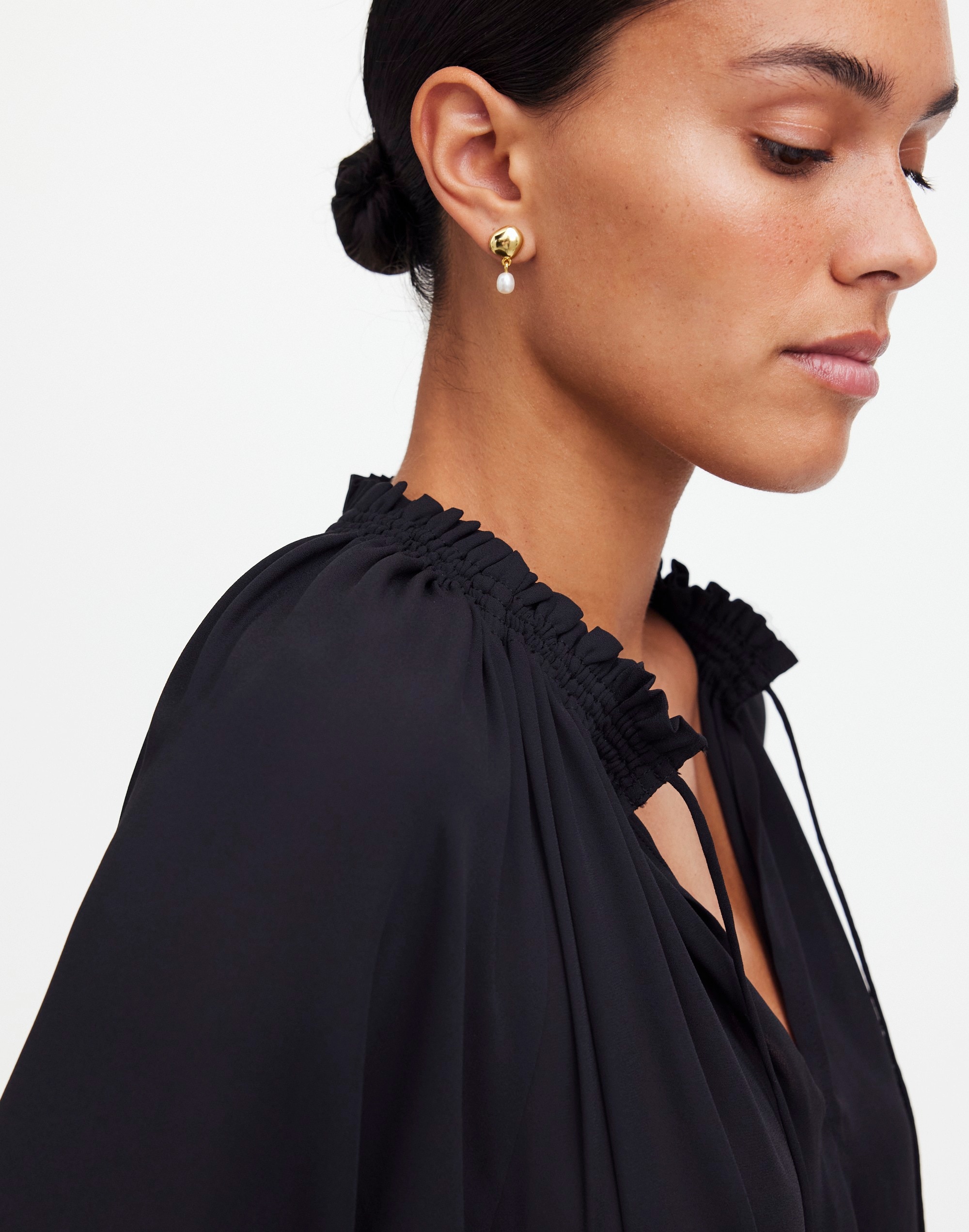 Freshwater Pearl Crop Statement Earring | Madewell