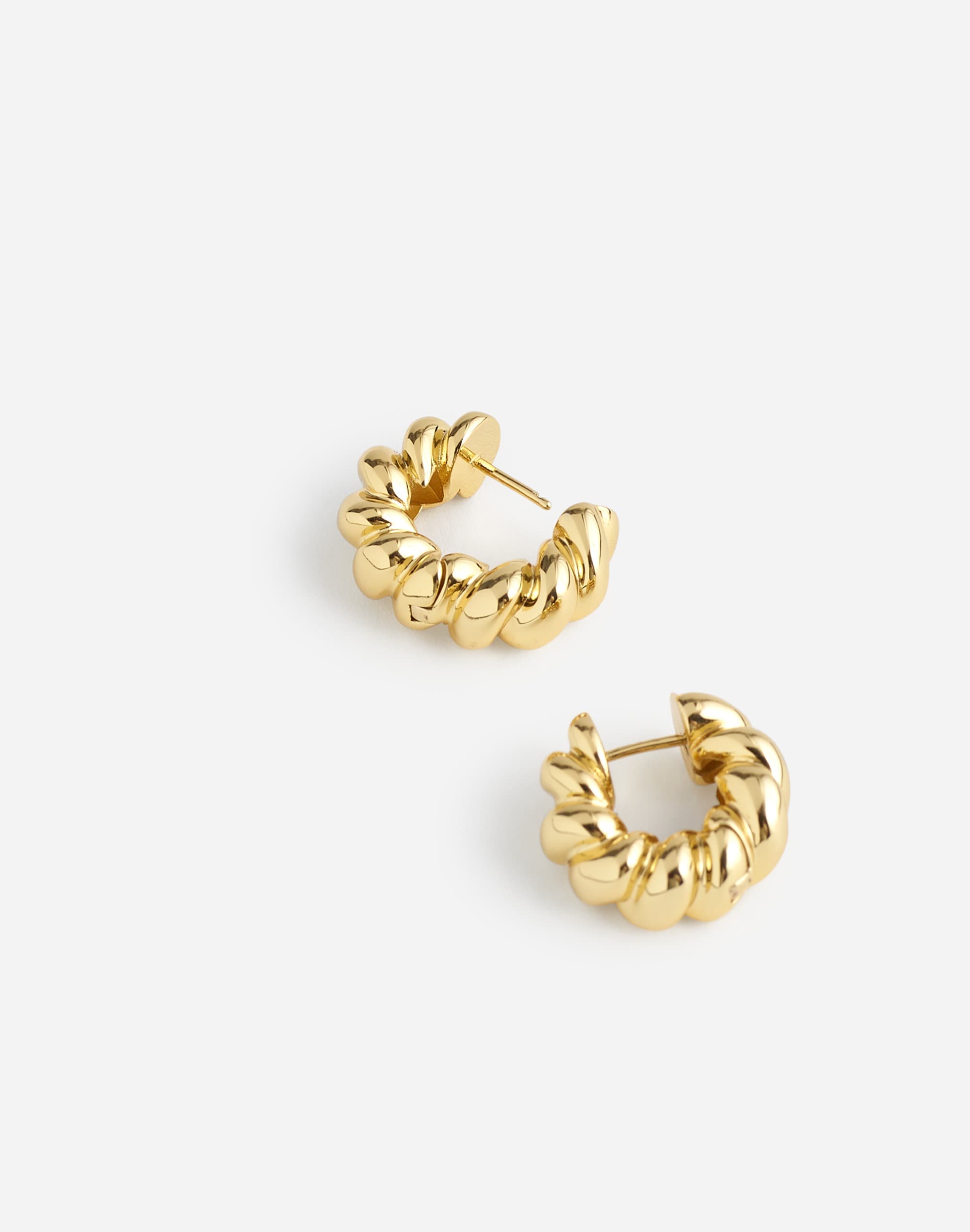 Chunky Rope Hoop Earrings | Madewell