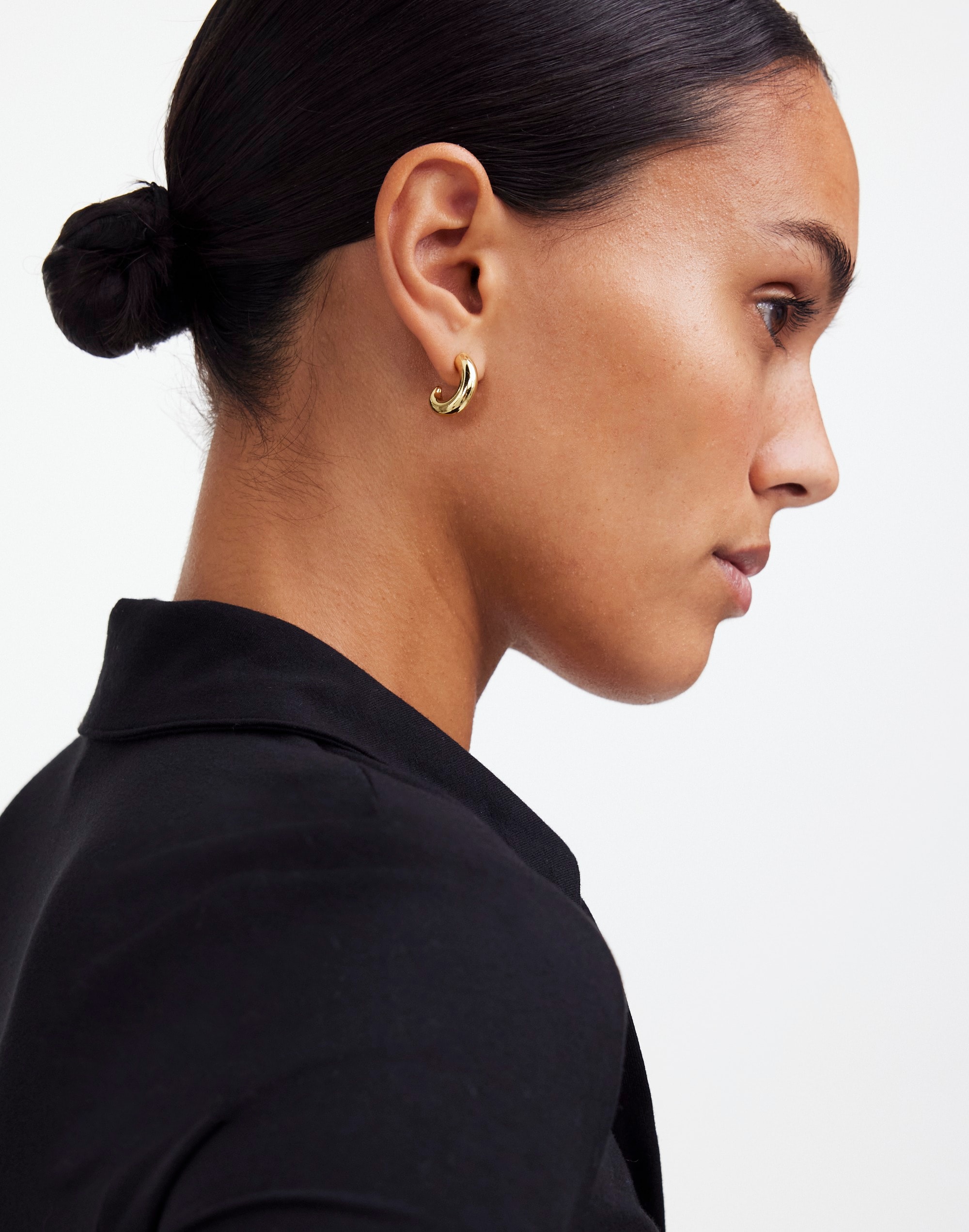 Chunky Half Hoop Earrings | Madewell