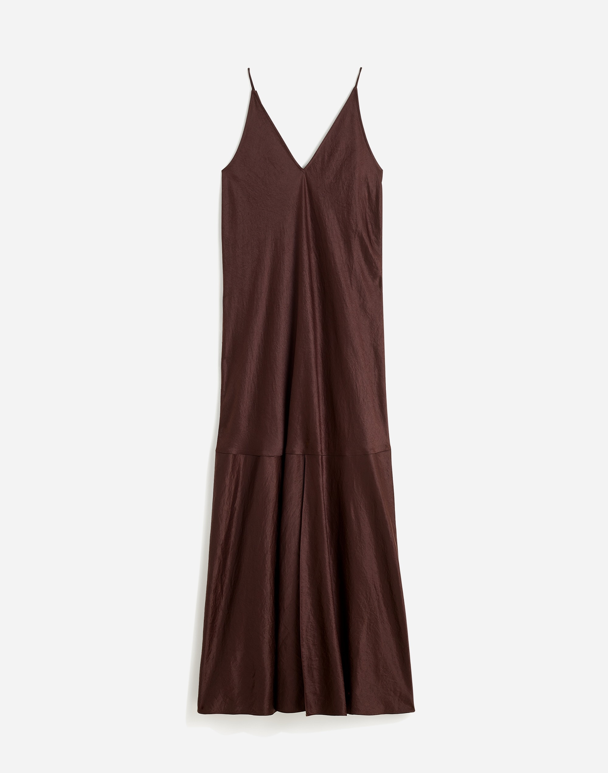 Satin Sleeveless Maxi Slip Dress | Madewell