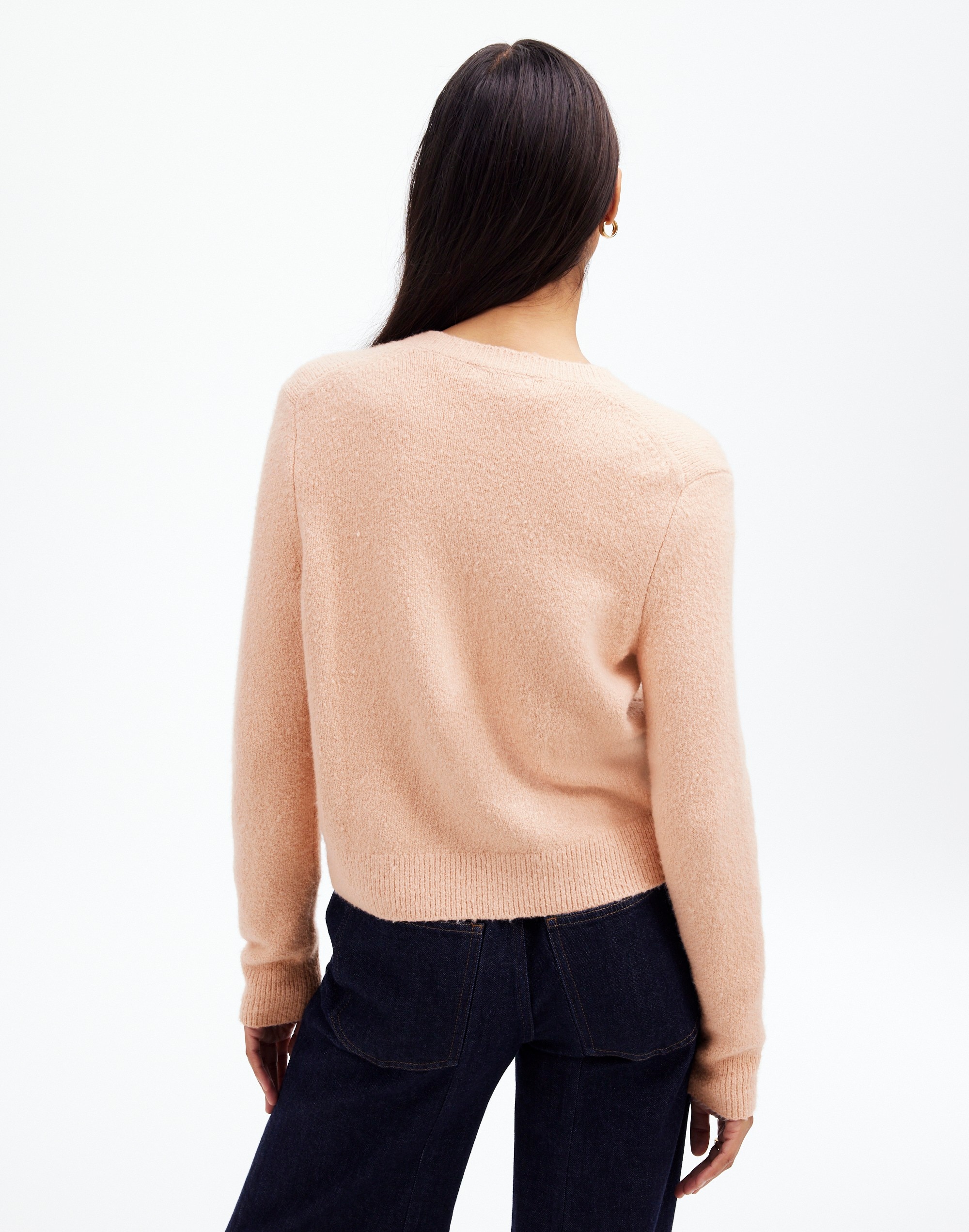 Cotton-Blend Cardigan | Madewell