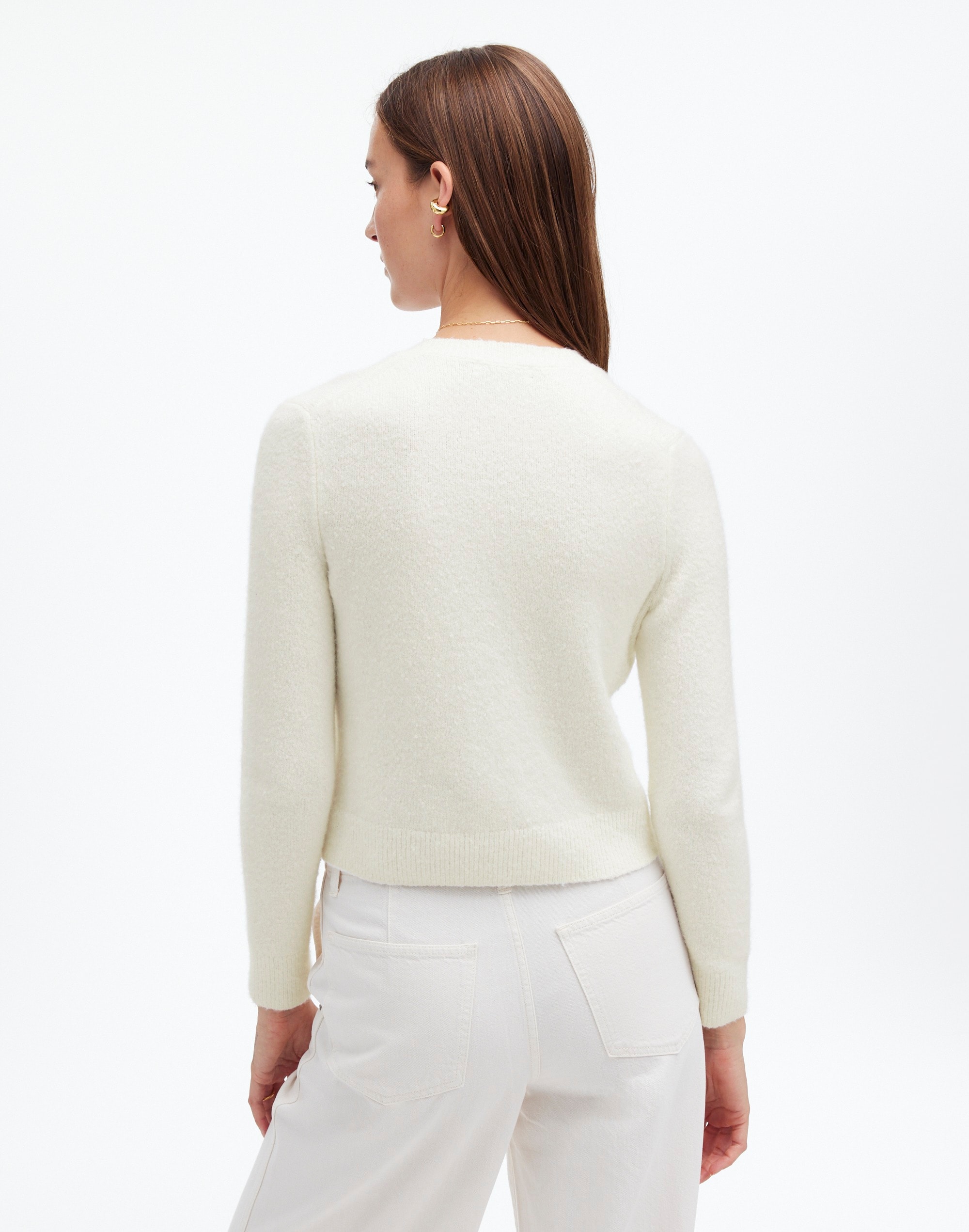 Cotton-Blend Cardigan | Madewell