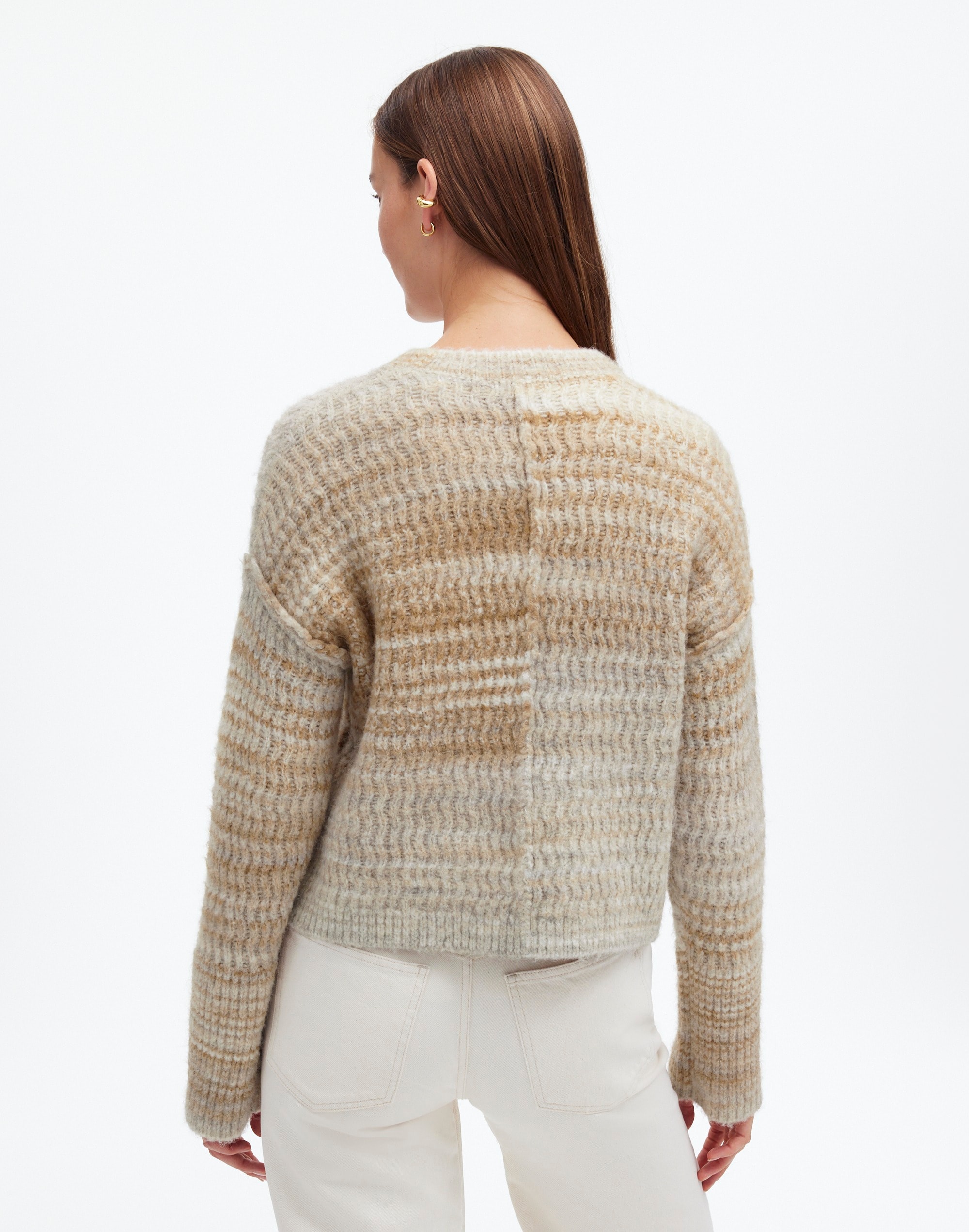 Space-Dyed Crewneck Sweater | Madewell