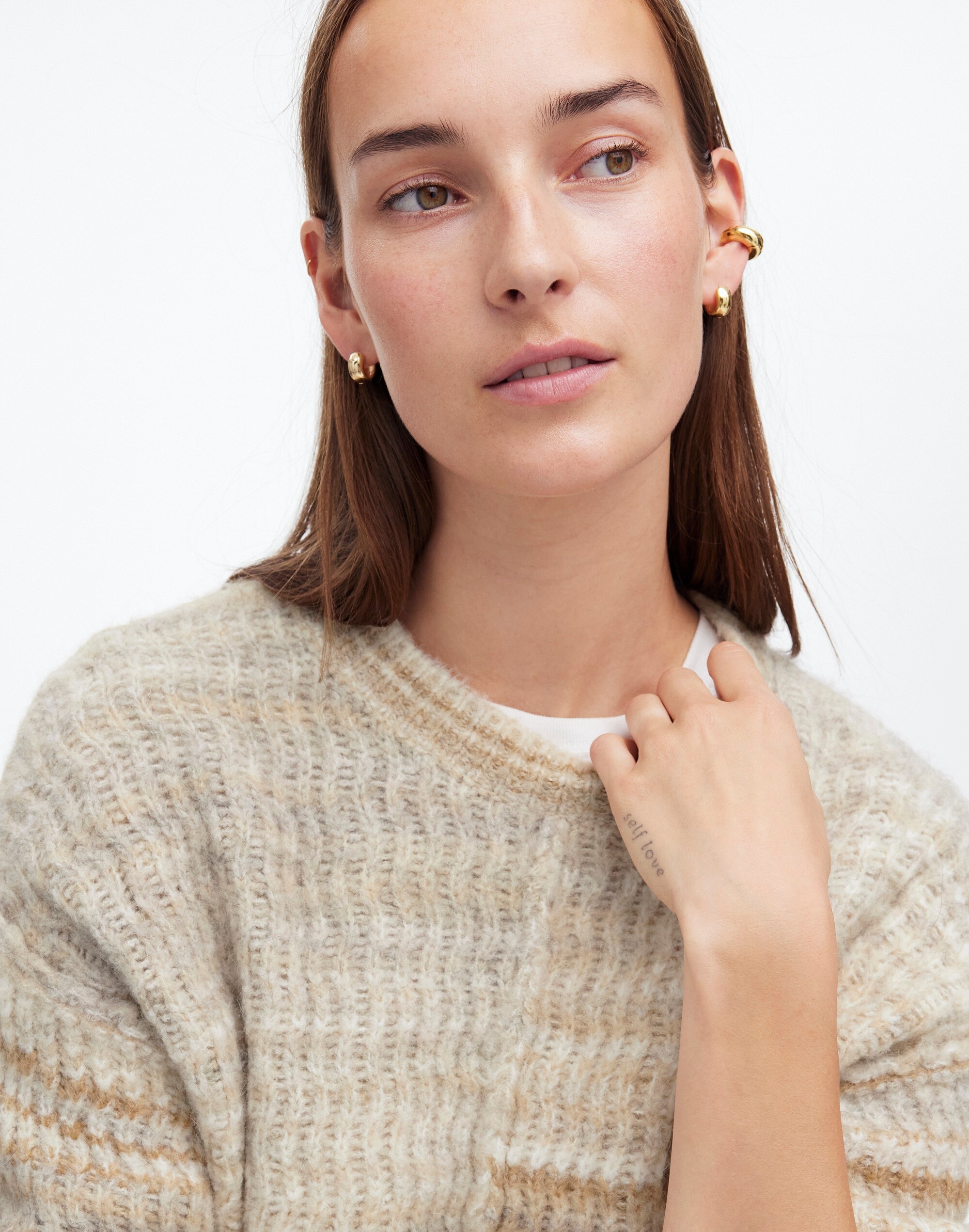 Space-Dyed Crewneck Sweater | Madewell