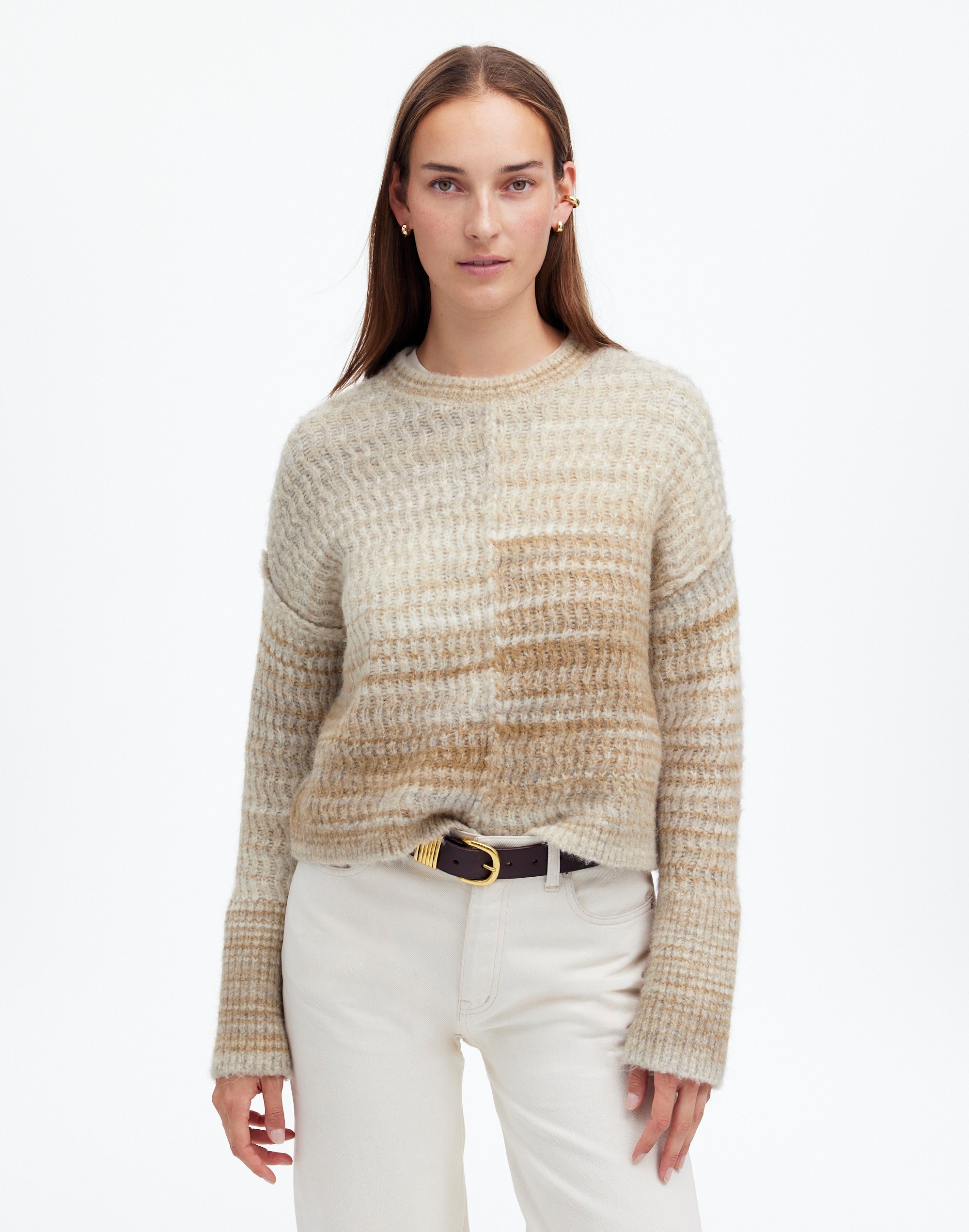 Space-Dyed Crewneck Sweater | Madewell