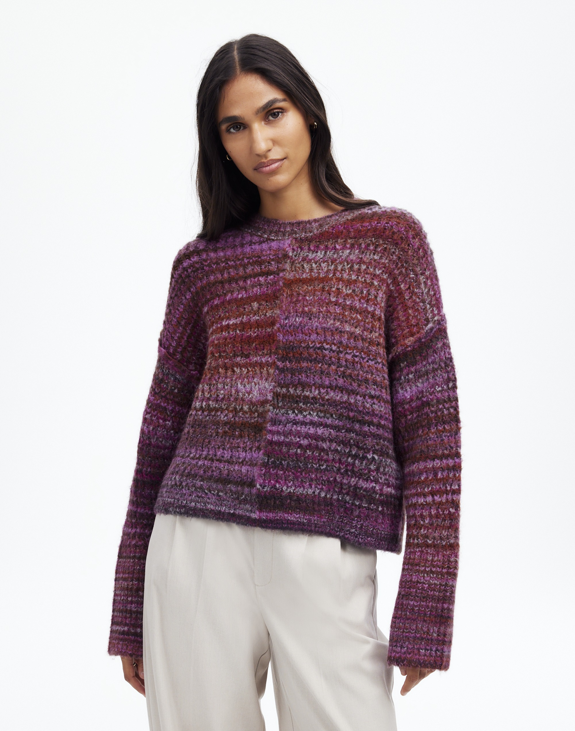 Space-Dyed Crewneck Sweater | Madewell