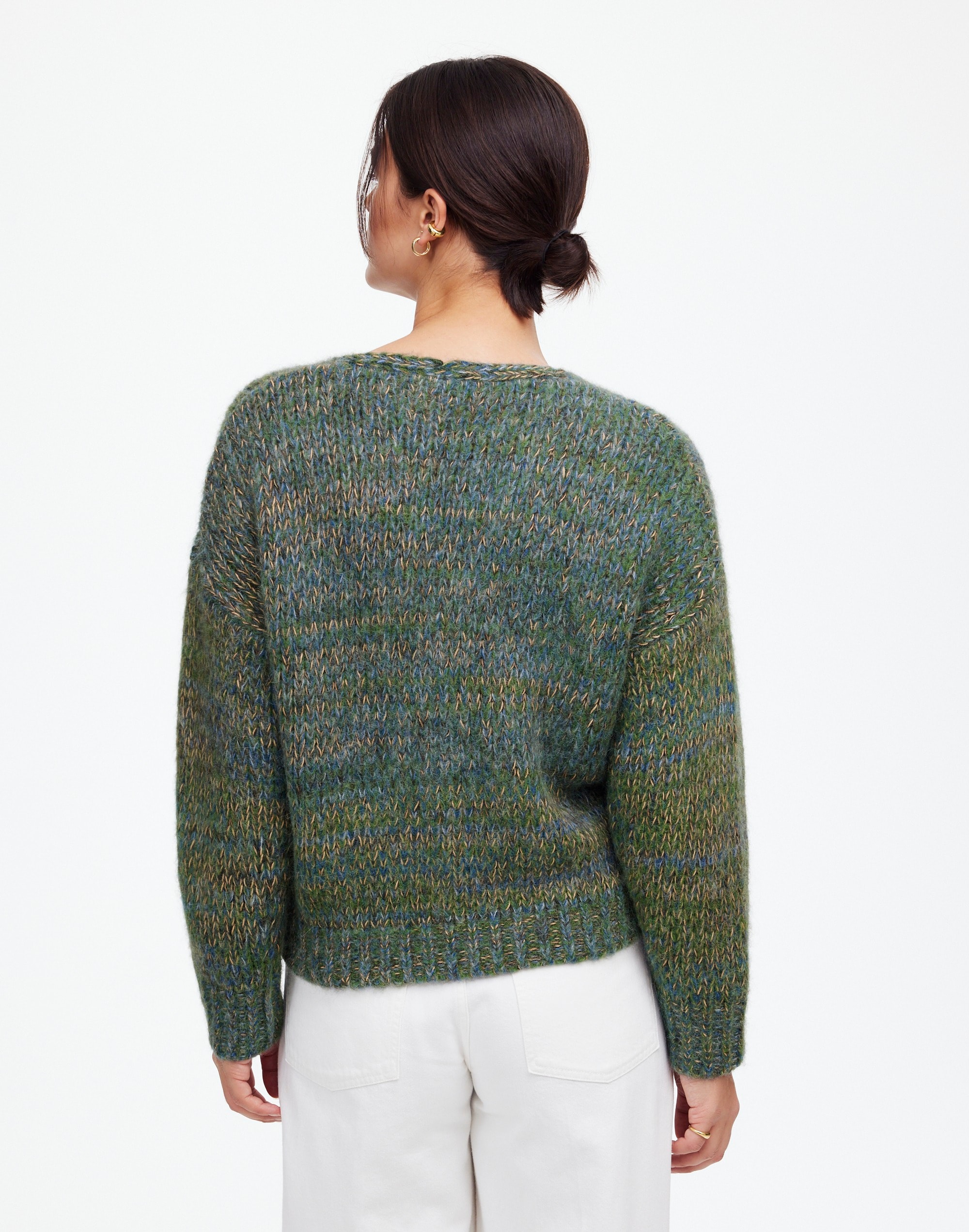 Marled V-Neck Sweater | Madewell