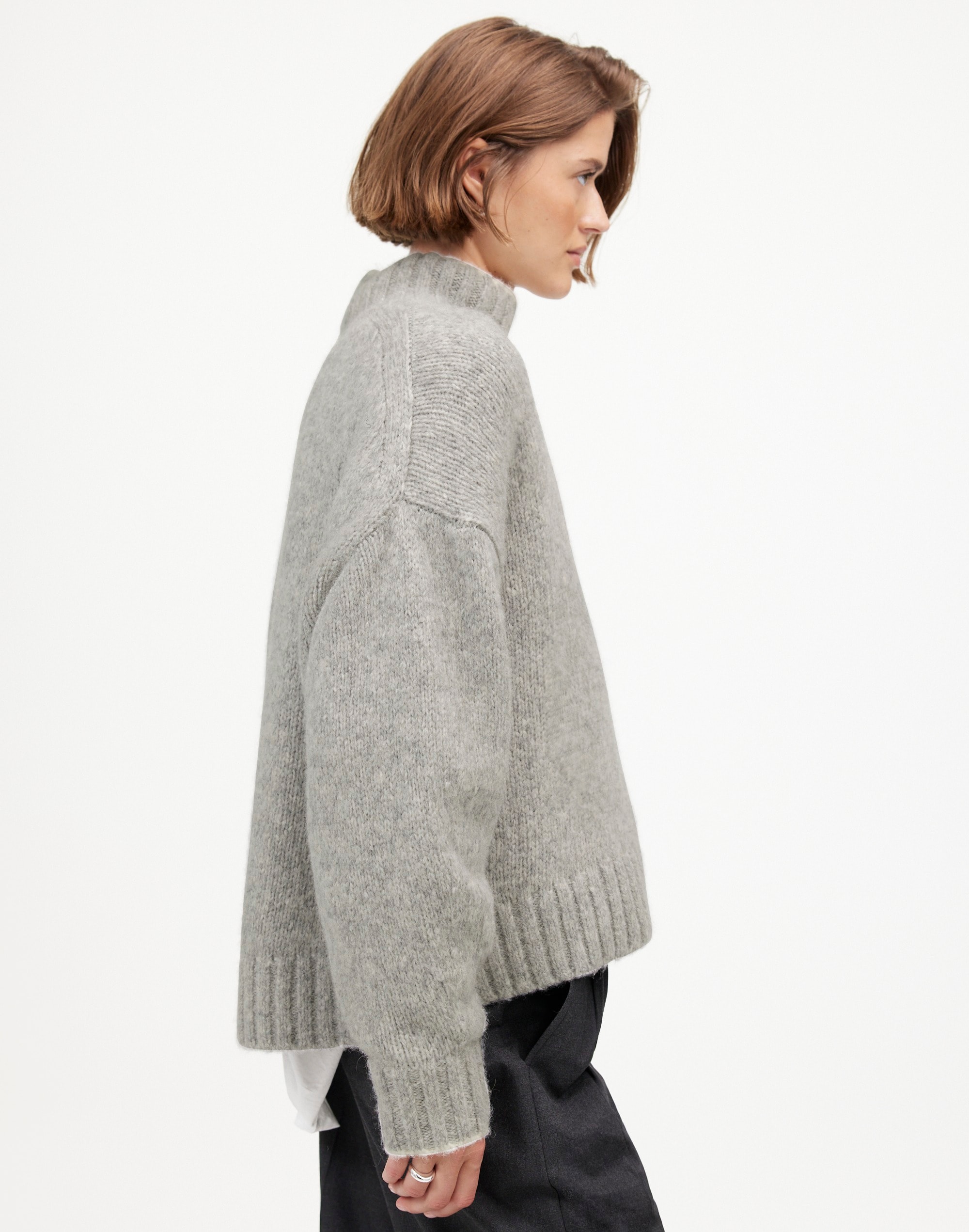 Chunky-Knit Alpaca-Blend Turtleneck | Madewell