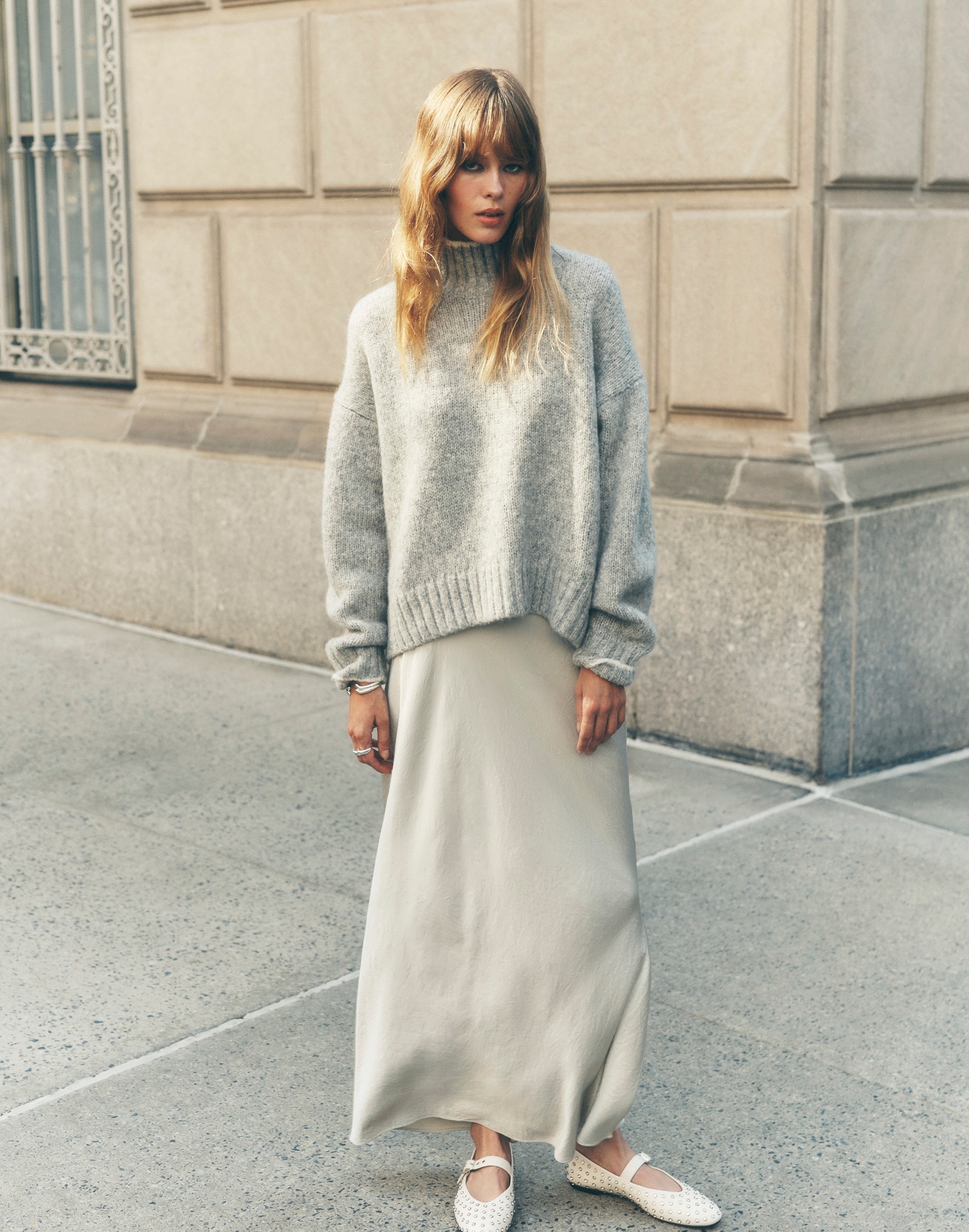 Chunky-Knit Alpaca-Blend Turtleneck | Madewell