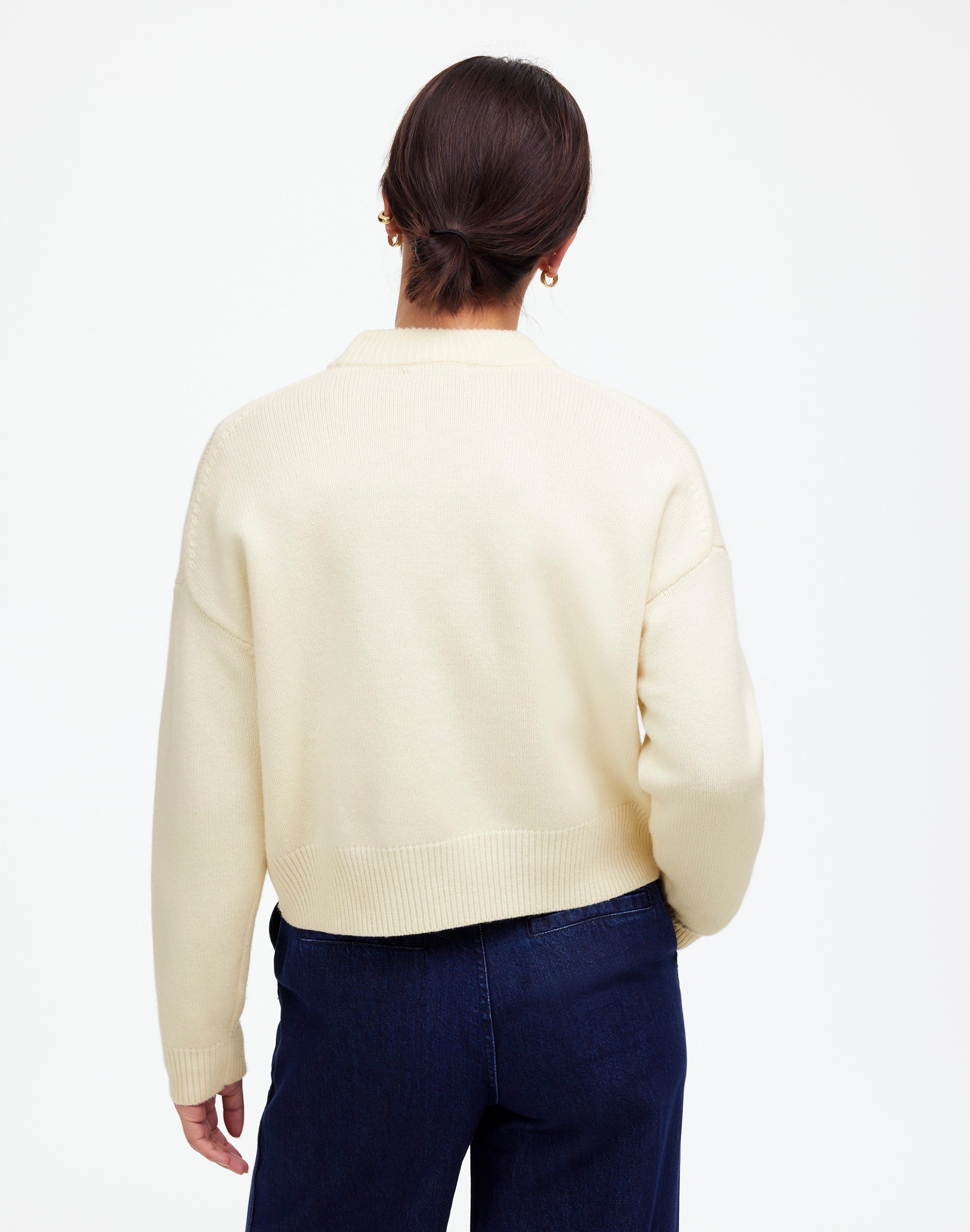 SoftWool Boxy Crewneck Sweater | Madewell