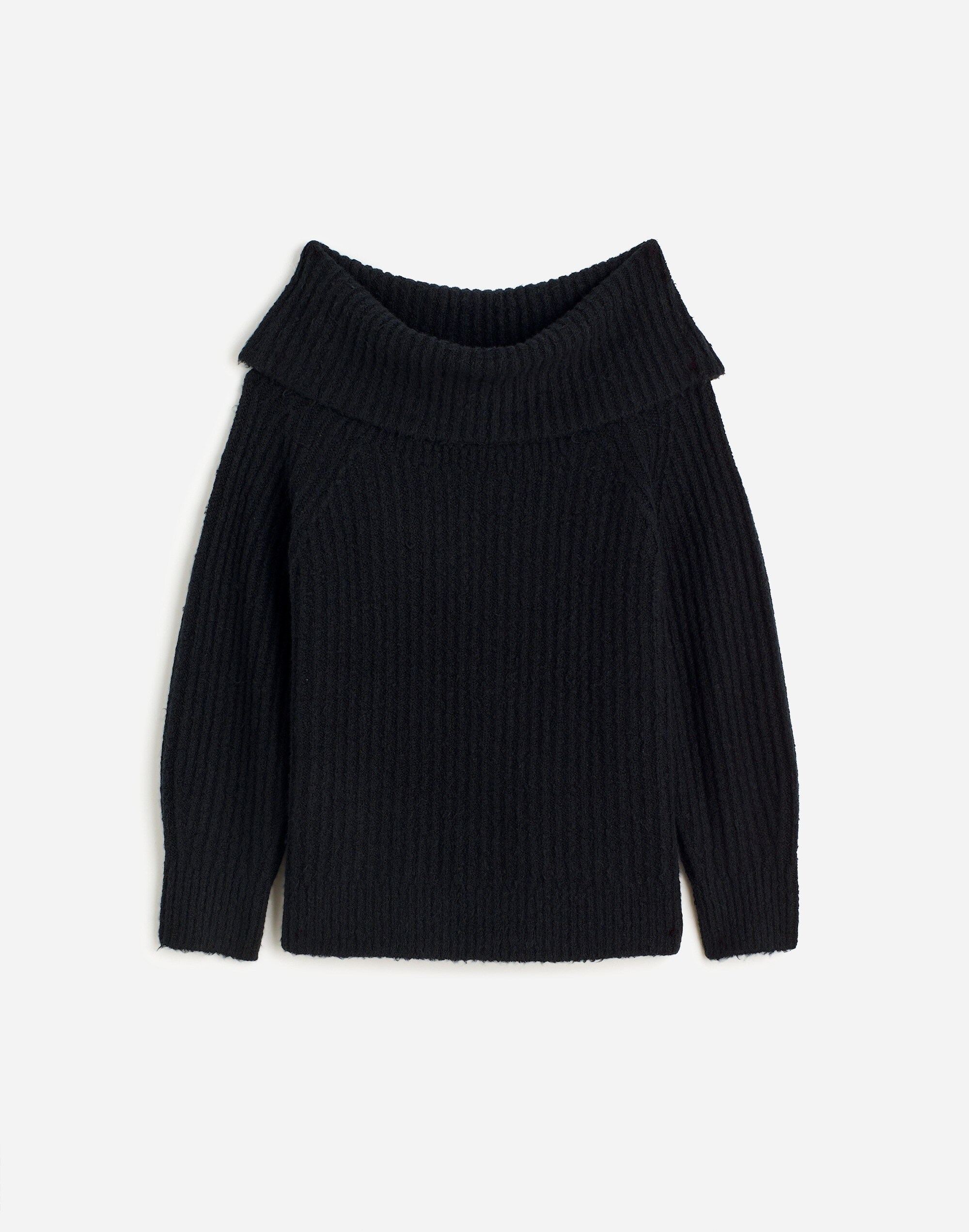 Cotton-Blend Off-Shoulder Sweater | Madewell